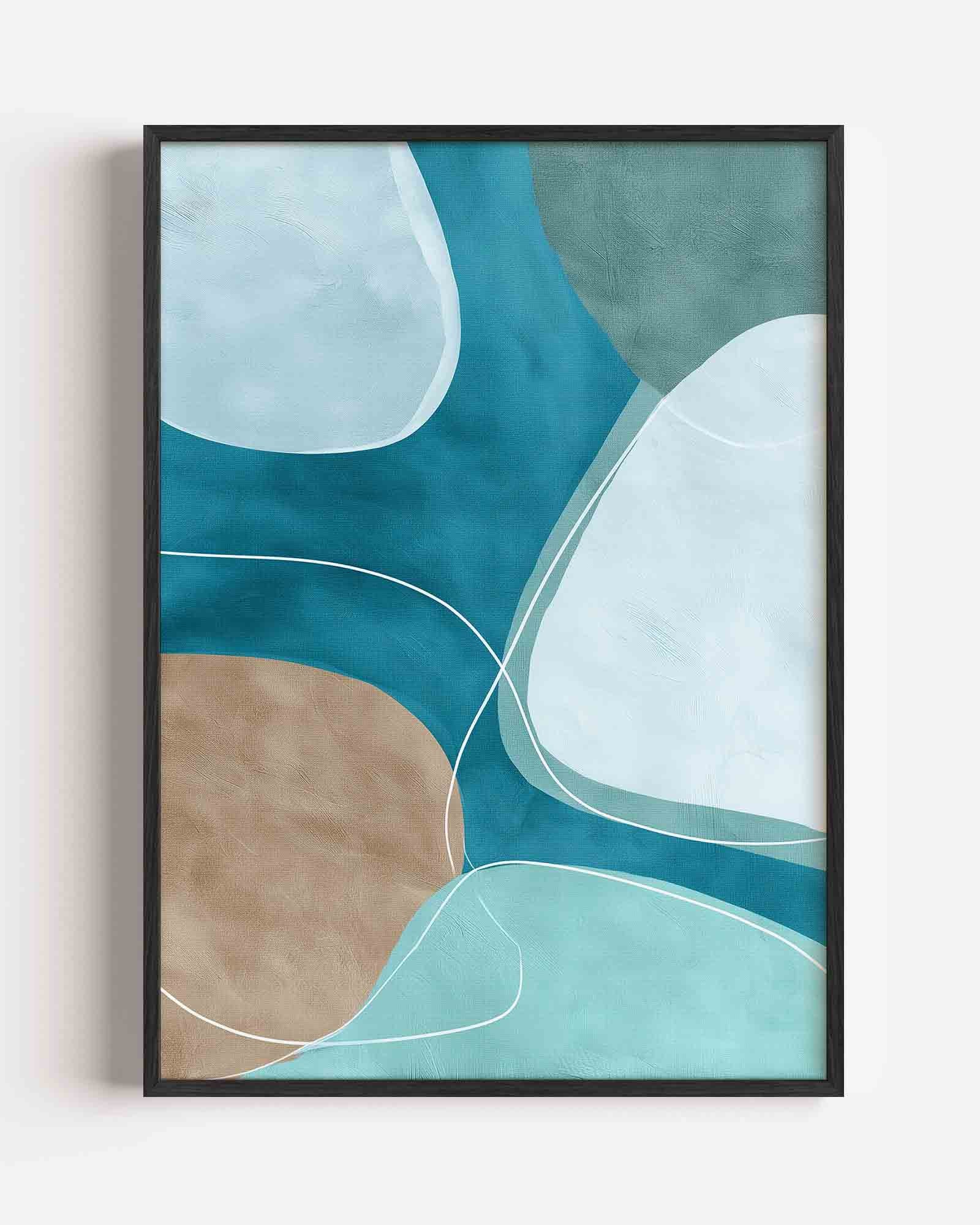 Abstracte vormen Poster