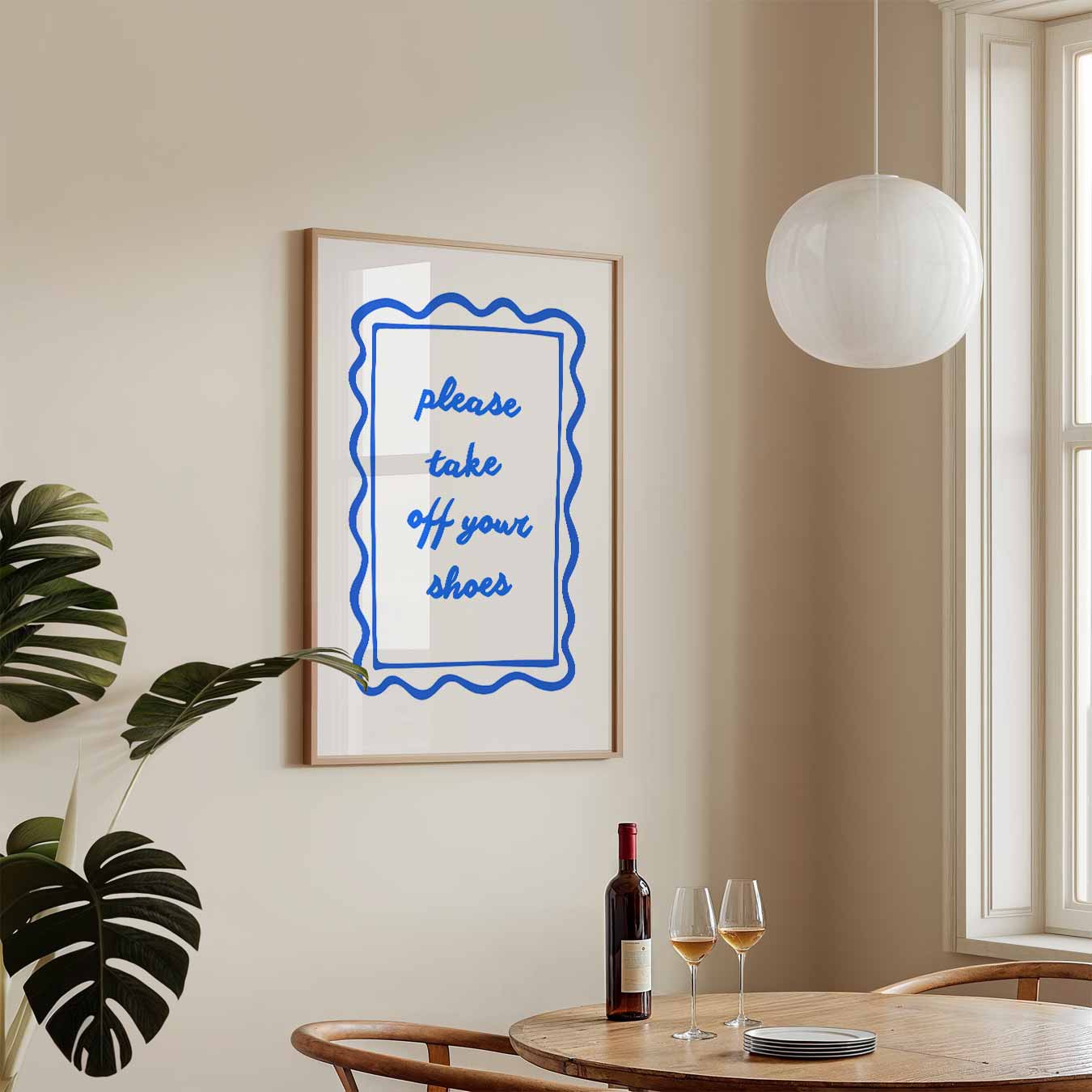 Stijlvolle Welkomstposter