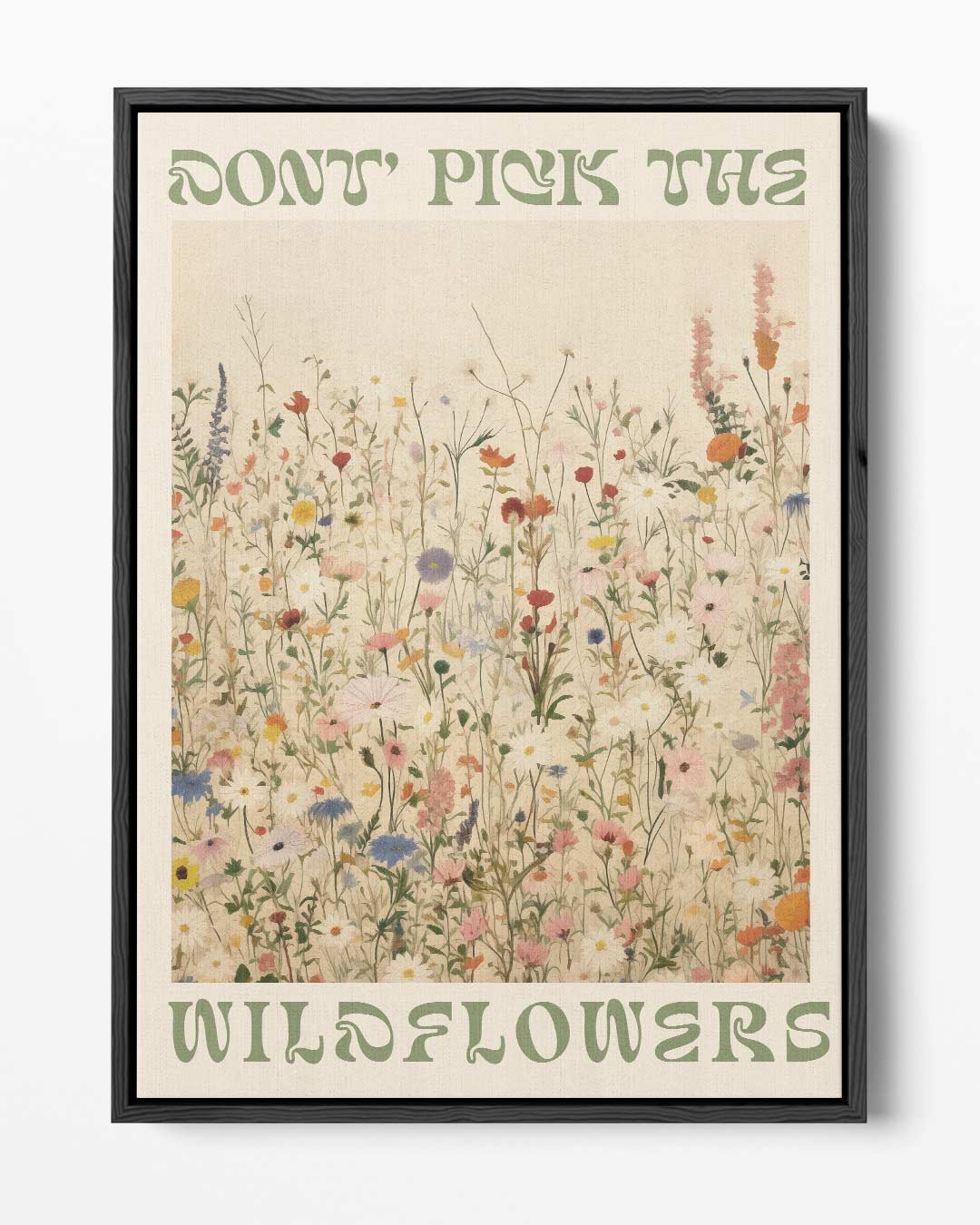 Wilde Bloemen Velden Kunstprint Kunstwerk-canvas-dibond-plexiglas-wanddecoratie-WallArtistic