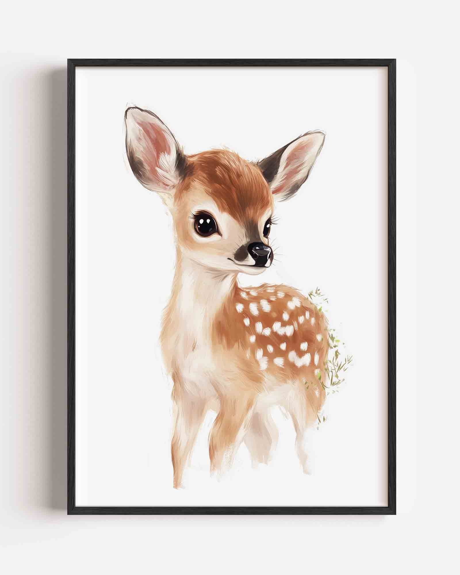 Schattig hertje Poster