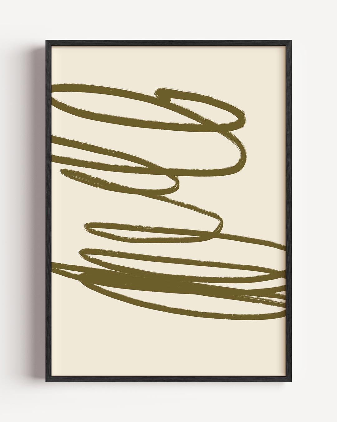 Elegante Minimalistische Kunstprint Poster-WallArtistic
