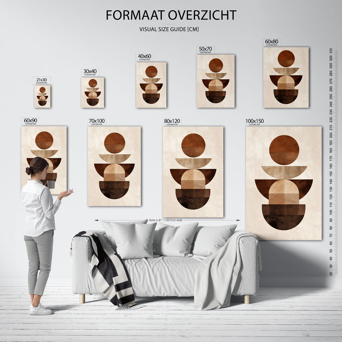 Geometrische vormen Poster