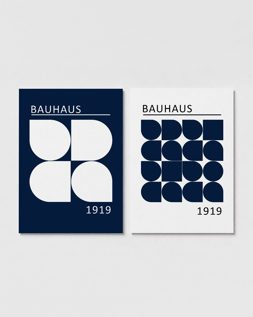 Vormen en vlakken Posterset