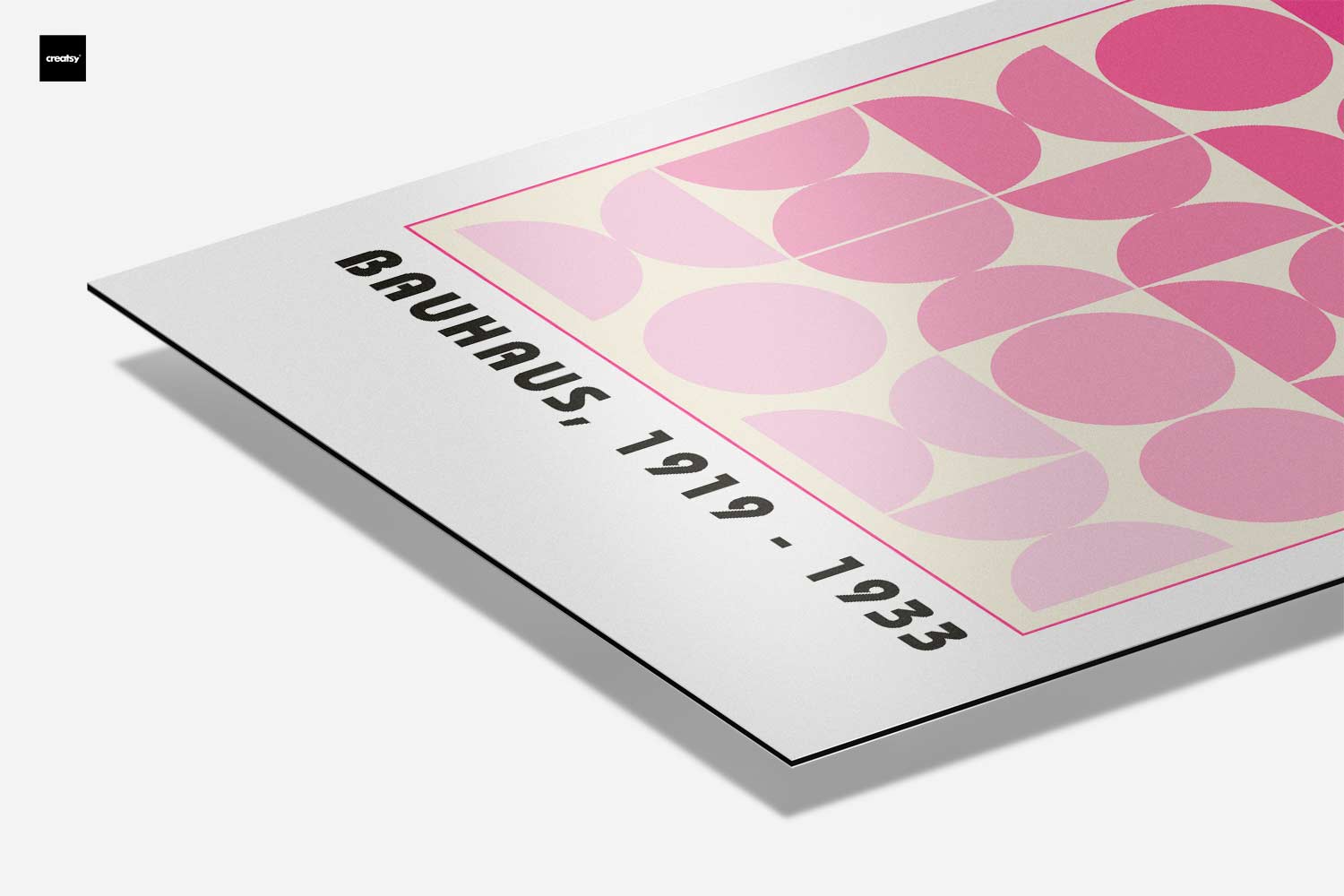 Bauhaus Geometrie Print Kunstwerk