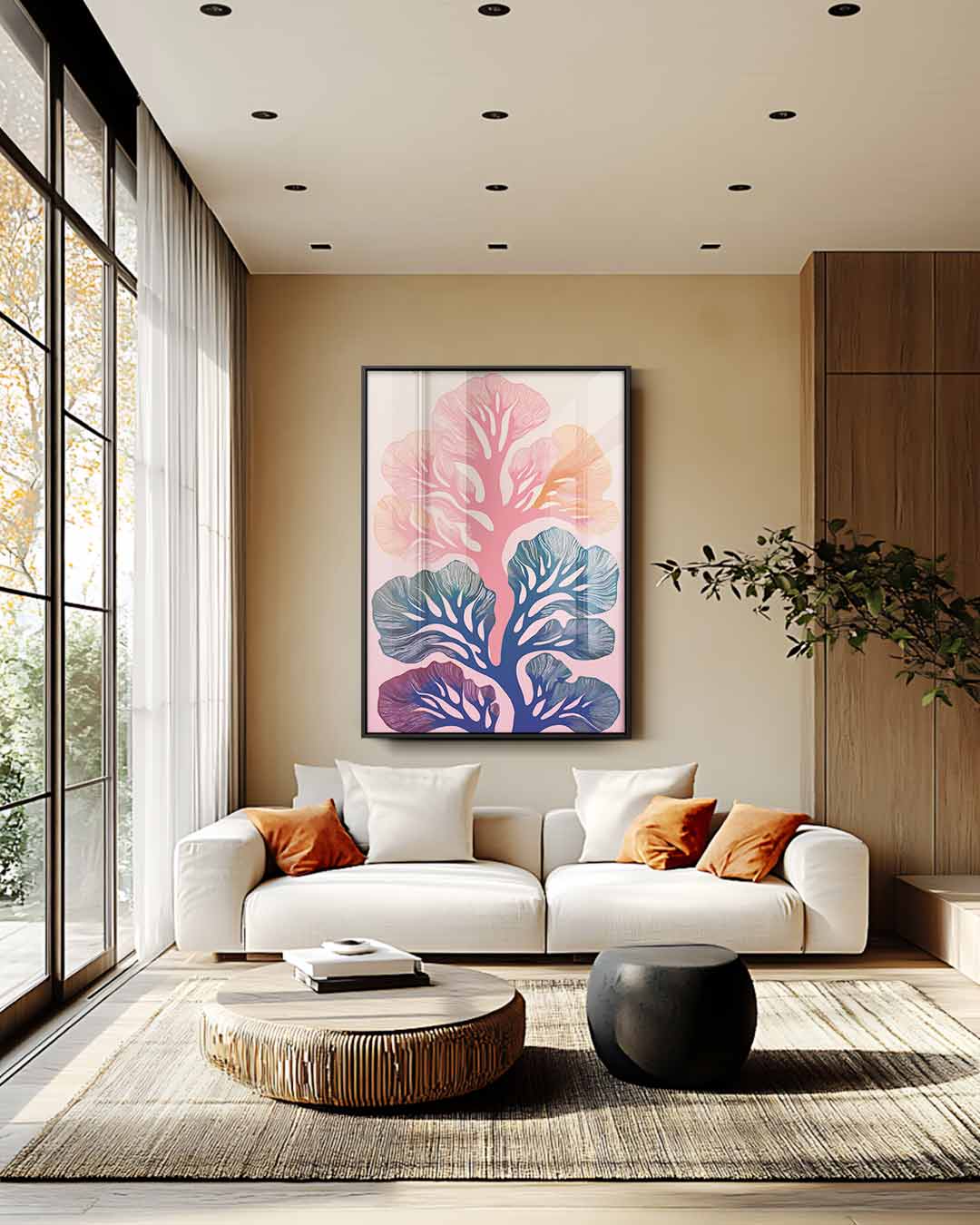 Natuurlijke Harmonie Wanddecoratie Kunstwerk-canvas-dibond-plexiglas-wanddecoratie-WallArtistic