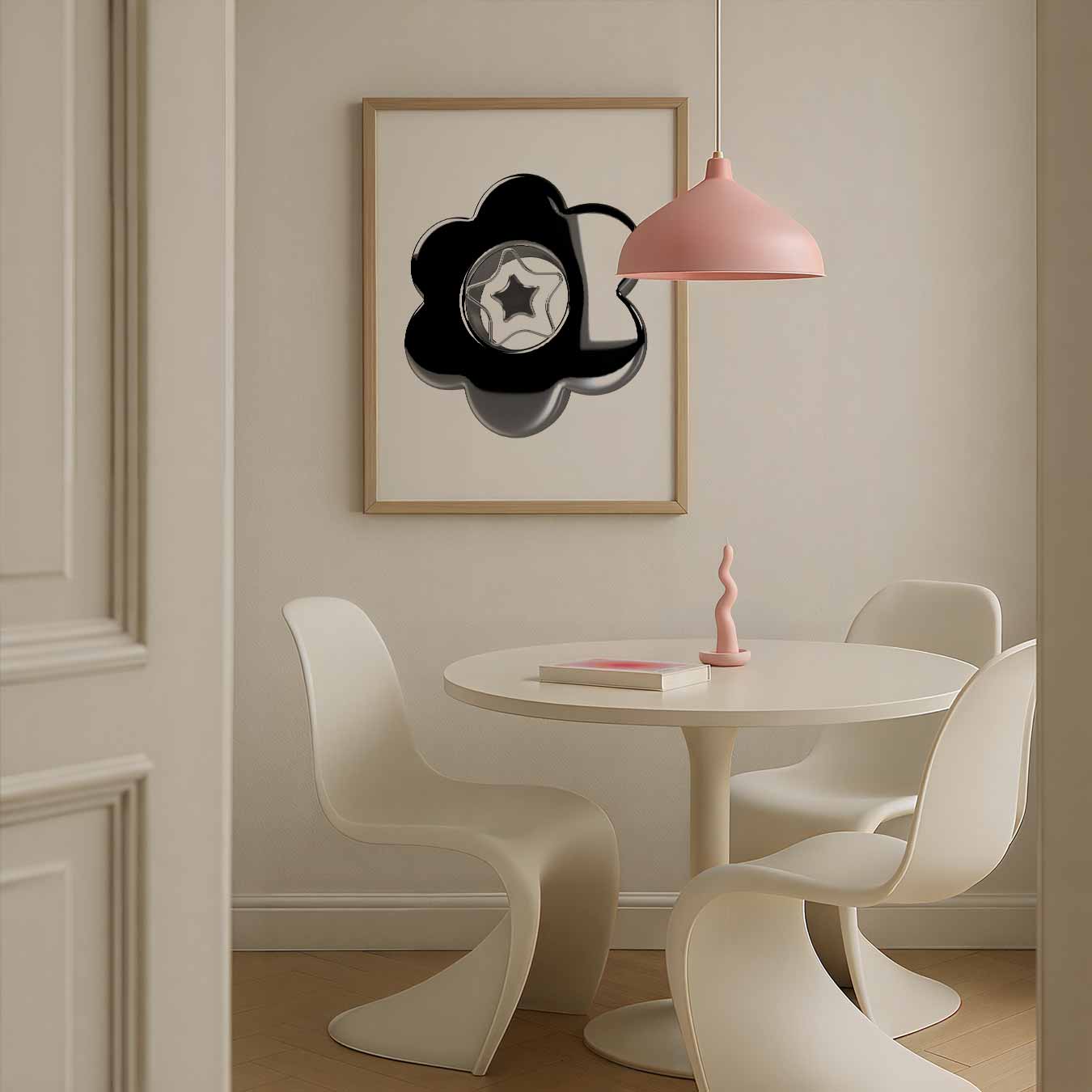 Stralende Ster Bloemenposter