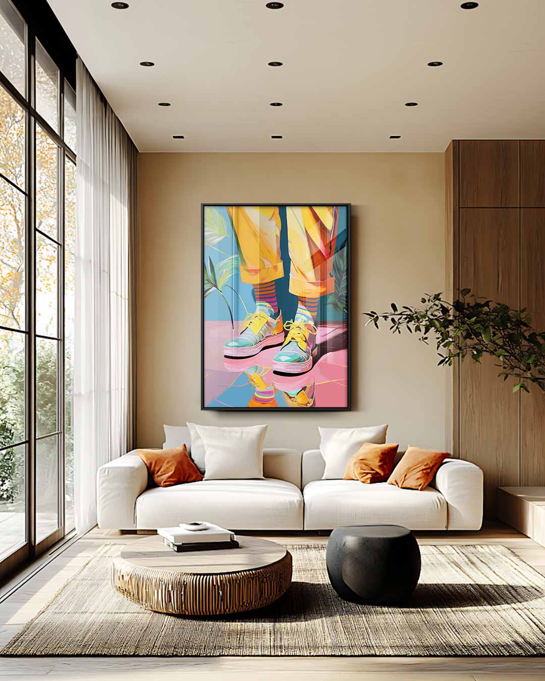 Kleurrijke Explore-Canvas Kunstwerk-canvas-dibond-plexiglas-wanddecoratie-WallArtistic