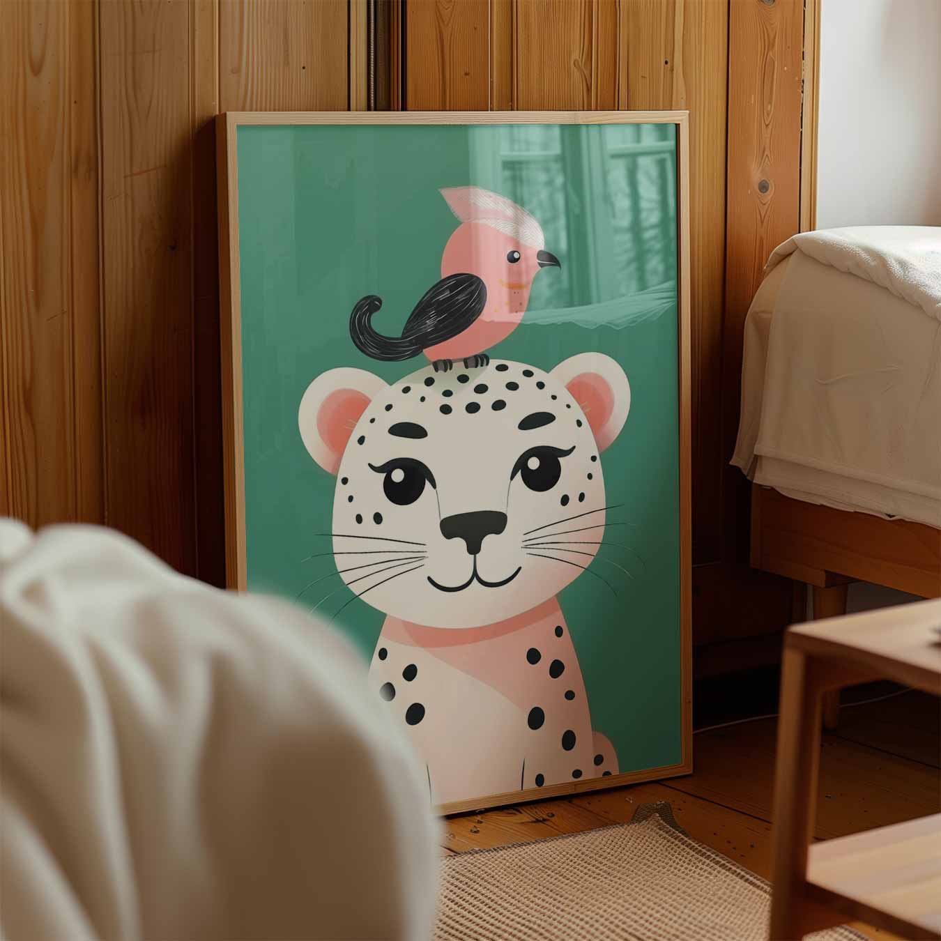 Vrolijke Dierenvriendjes Poster