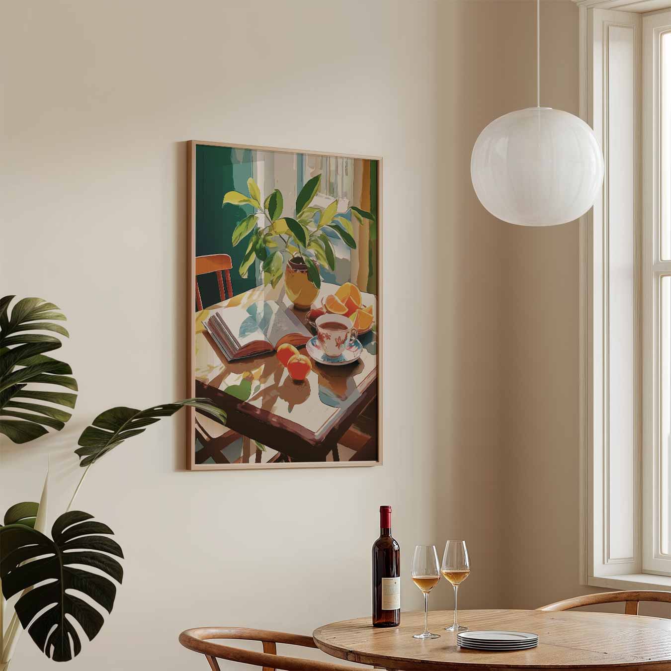 Gezellige Ochtendmomenten Poster