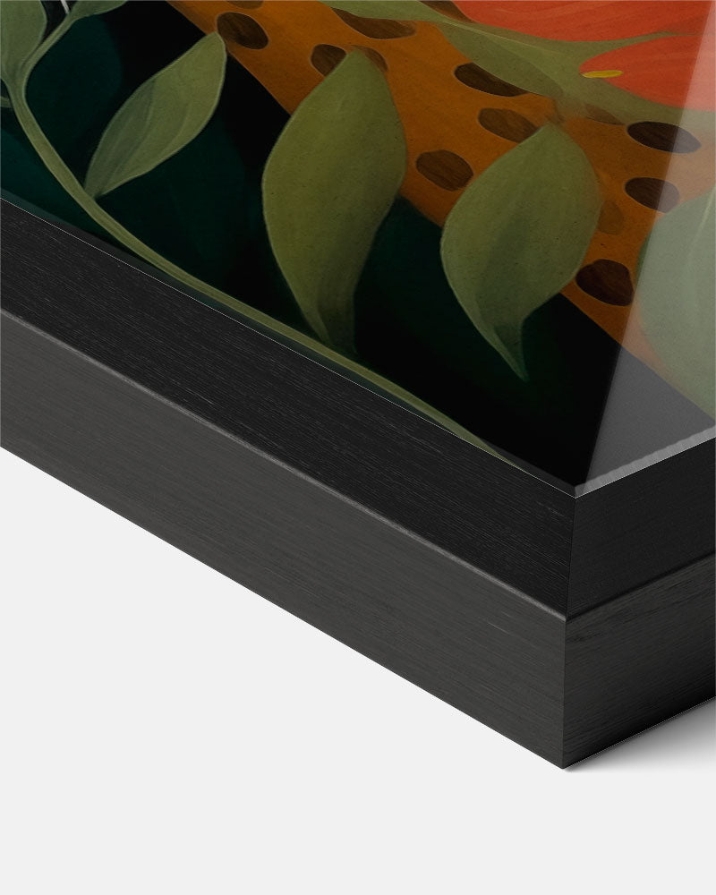 Jungle Chic Luipaard Poster-WallArtistic