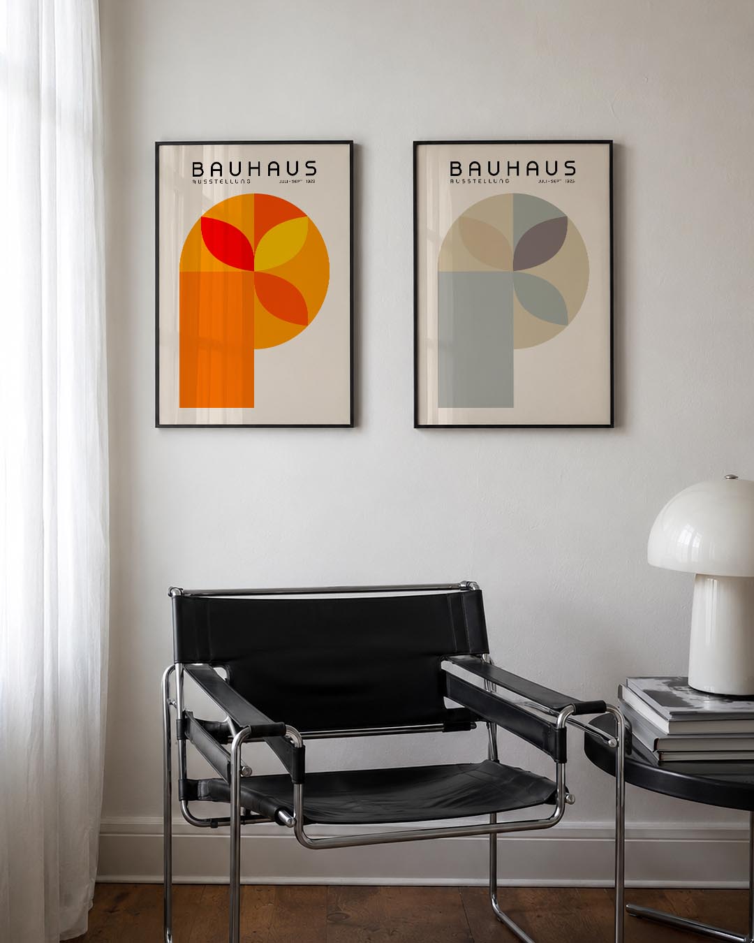 Vorm en kleurenspel Posterset