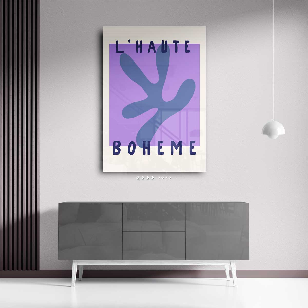 L'Haute Boheme Abstract Art Kunstwerk-canvas-dibond-plexiglas-wanddecoratie-WallArtistic