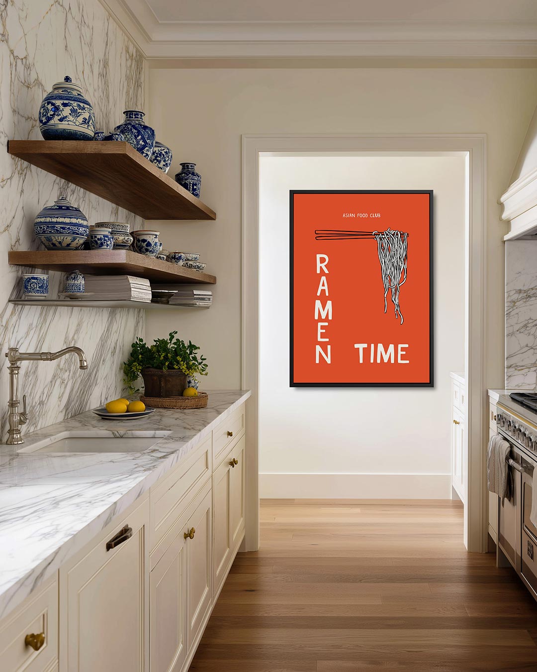 Ramen illustratie Kunstwerk