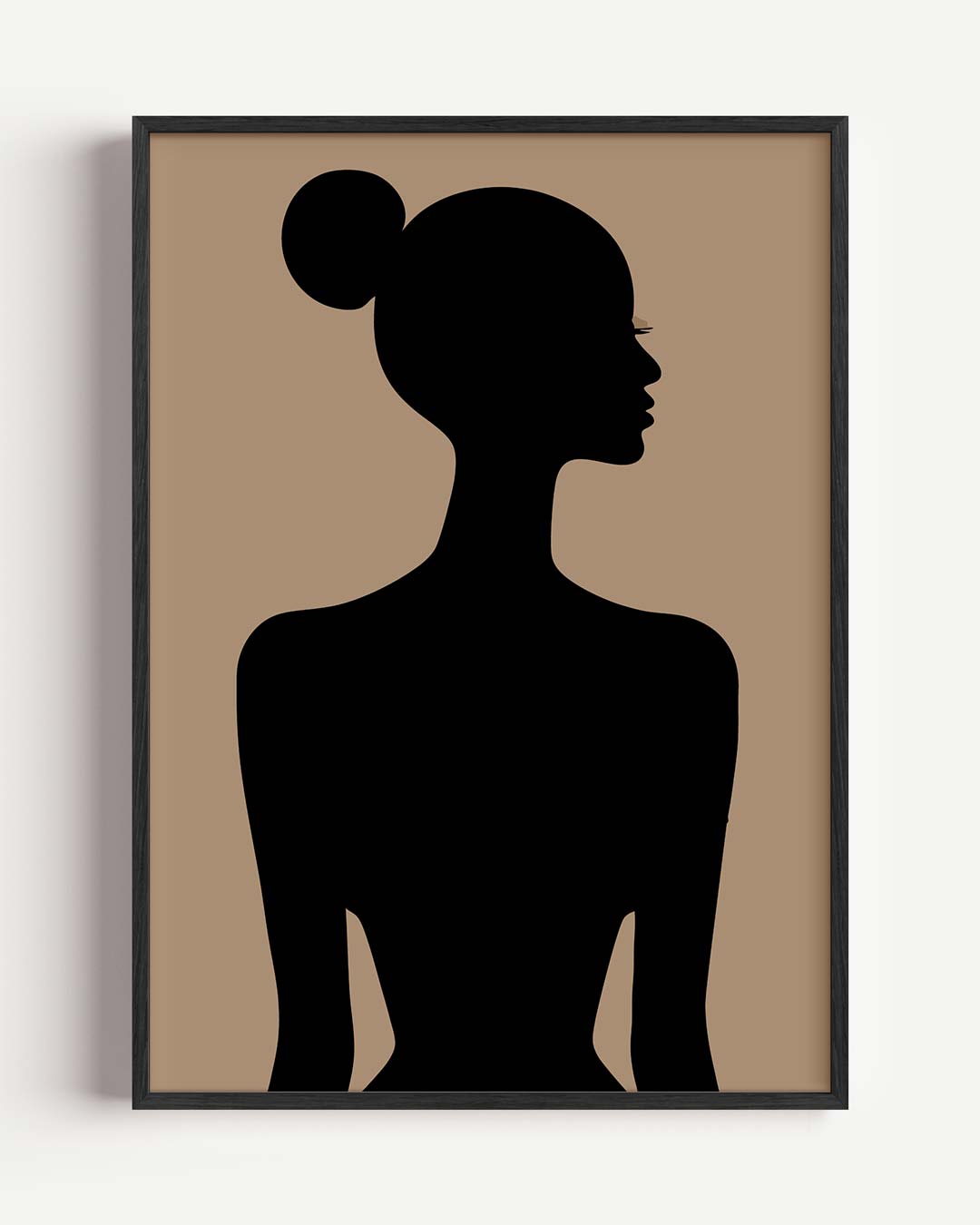 Stijlvolle Silhouet Poster