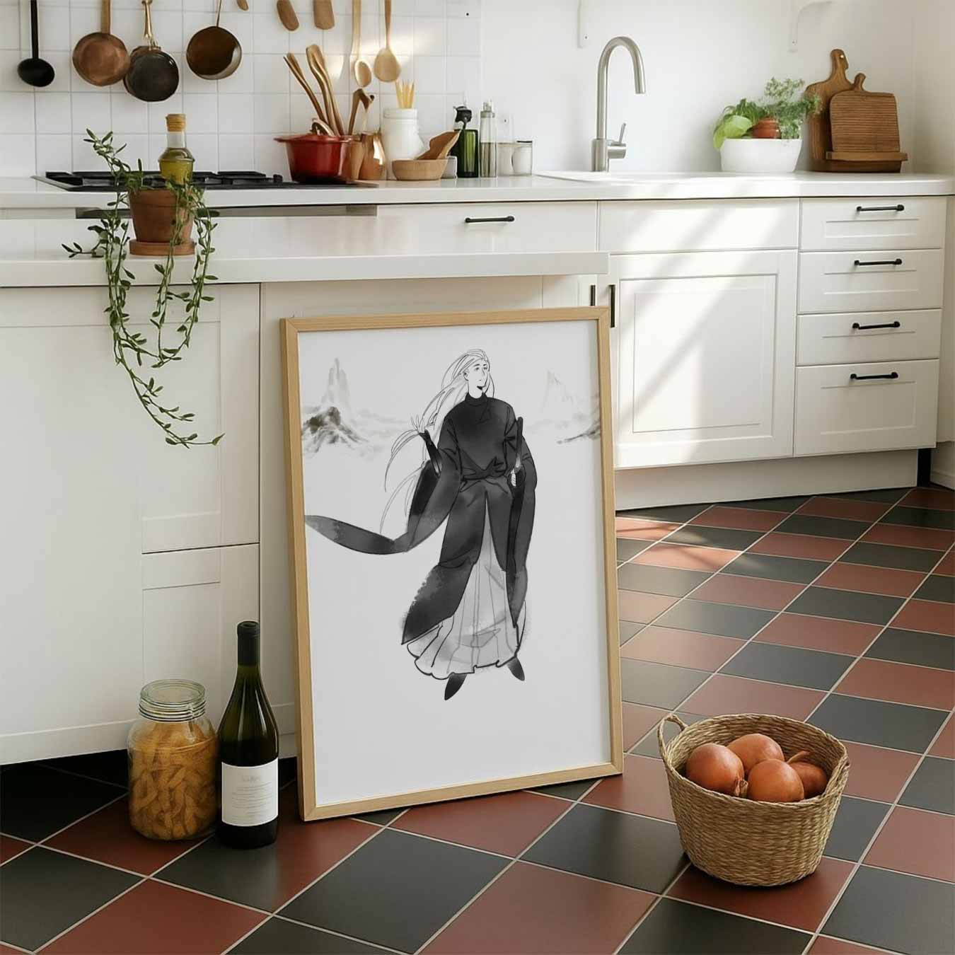 Mystieke Krijger Poster