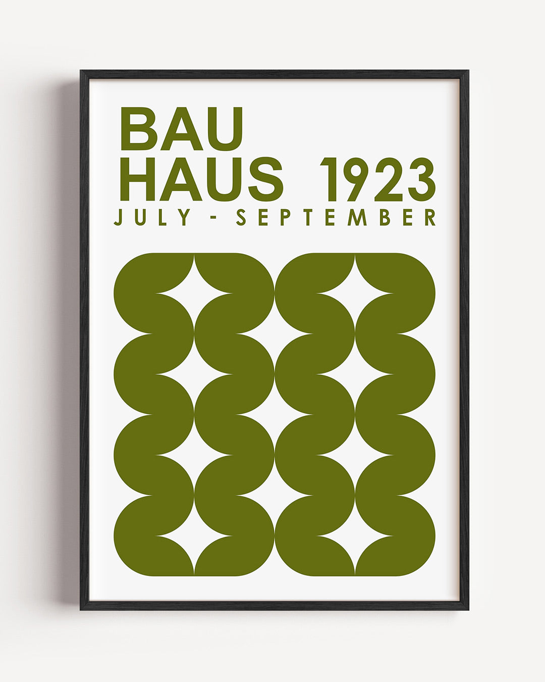 Vormritme en kleur Poster