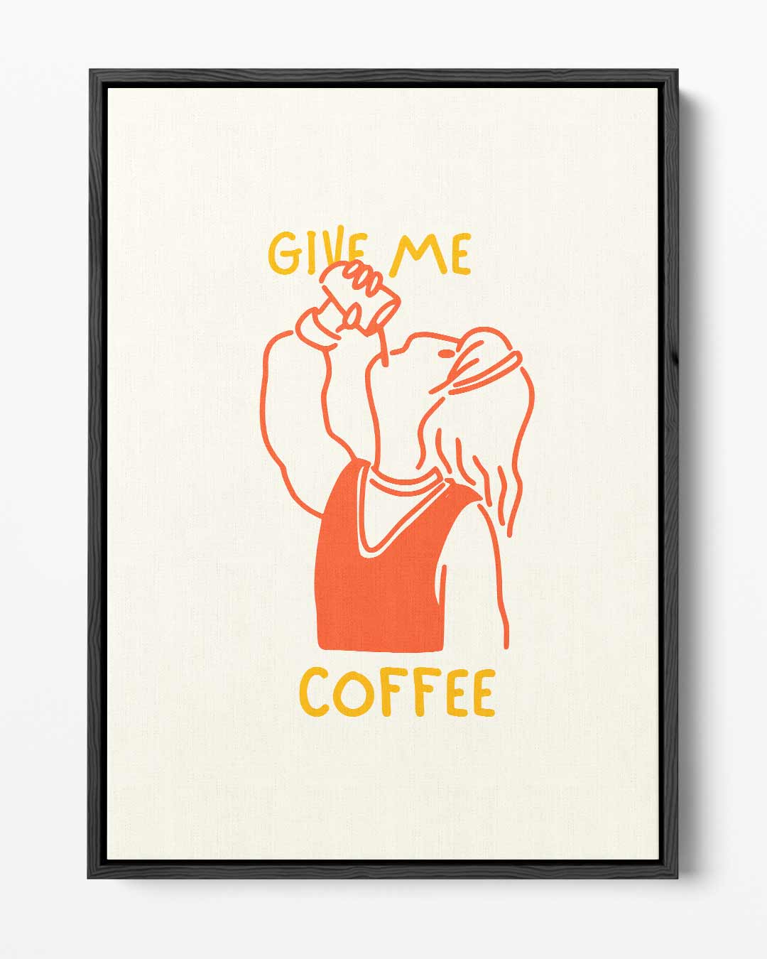 Koffie Avonturier Kunstwerk Kunstwerk-canvas-dibond-plexiglas-wanddecoratie-WallArtistic