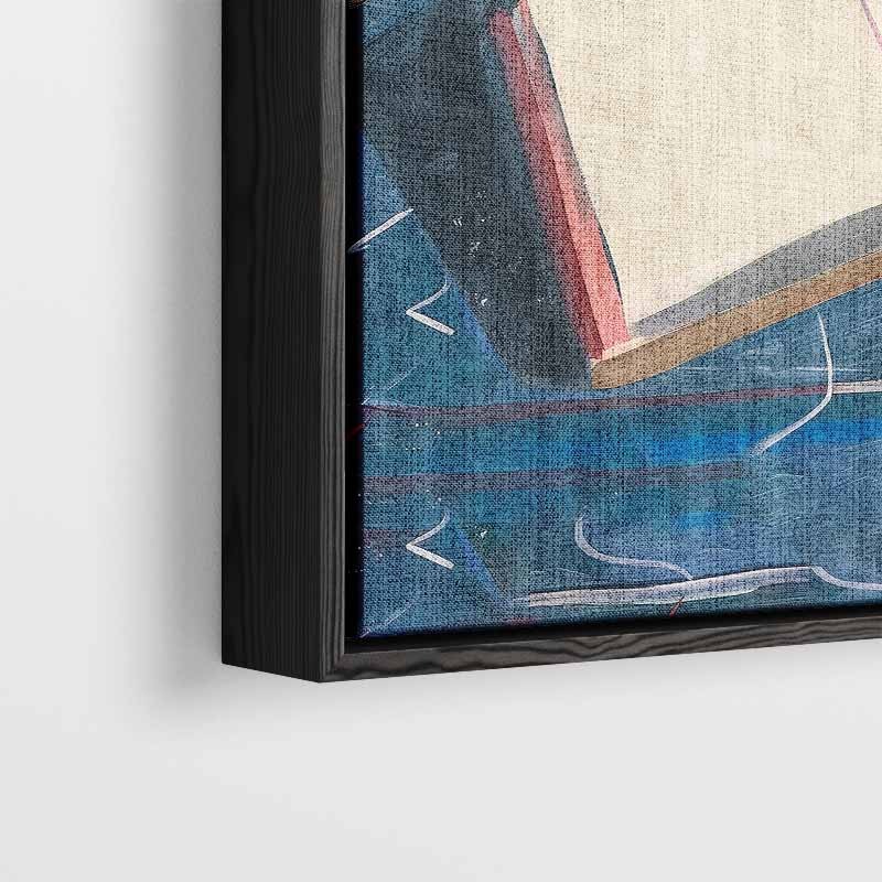 Stilleven met Bloemen en Boek Kunstwerk-canvas-dibond-plexiglas-wanddecoratie-WallArtistic