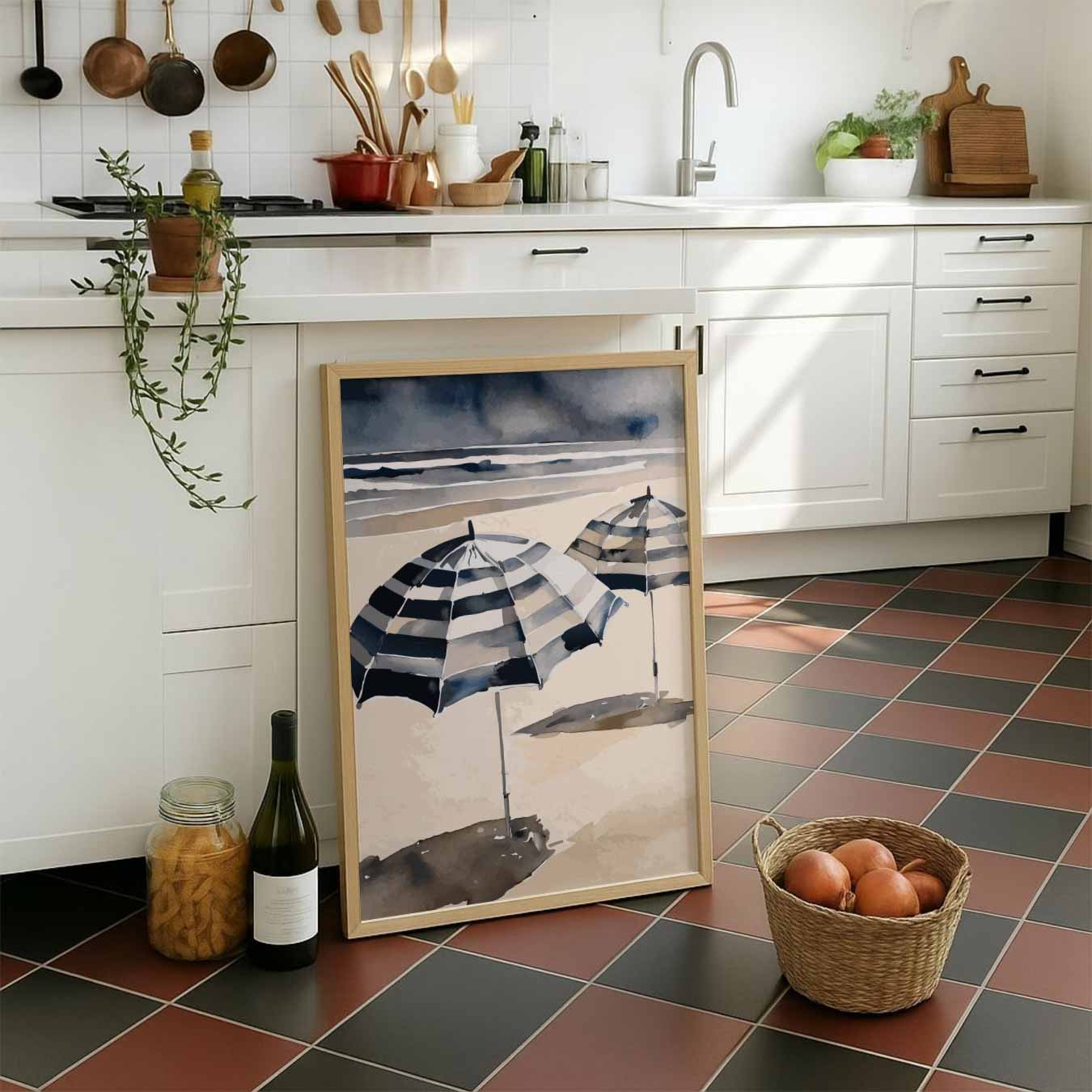 Strandparasol Droom Poster