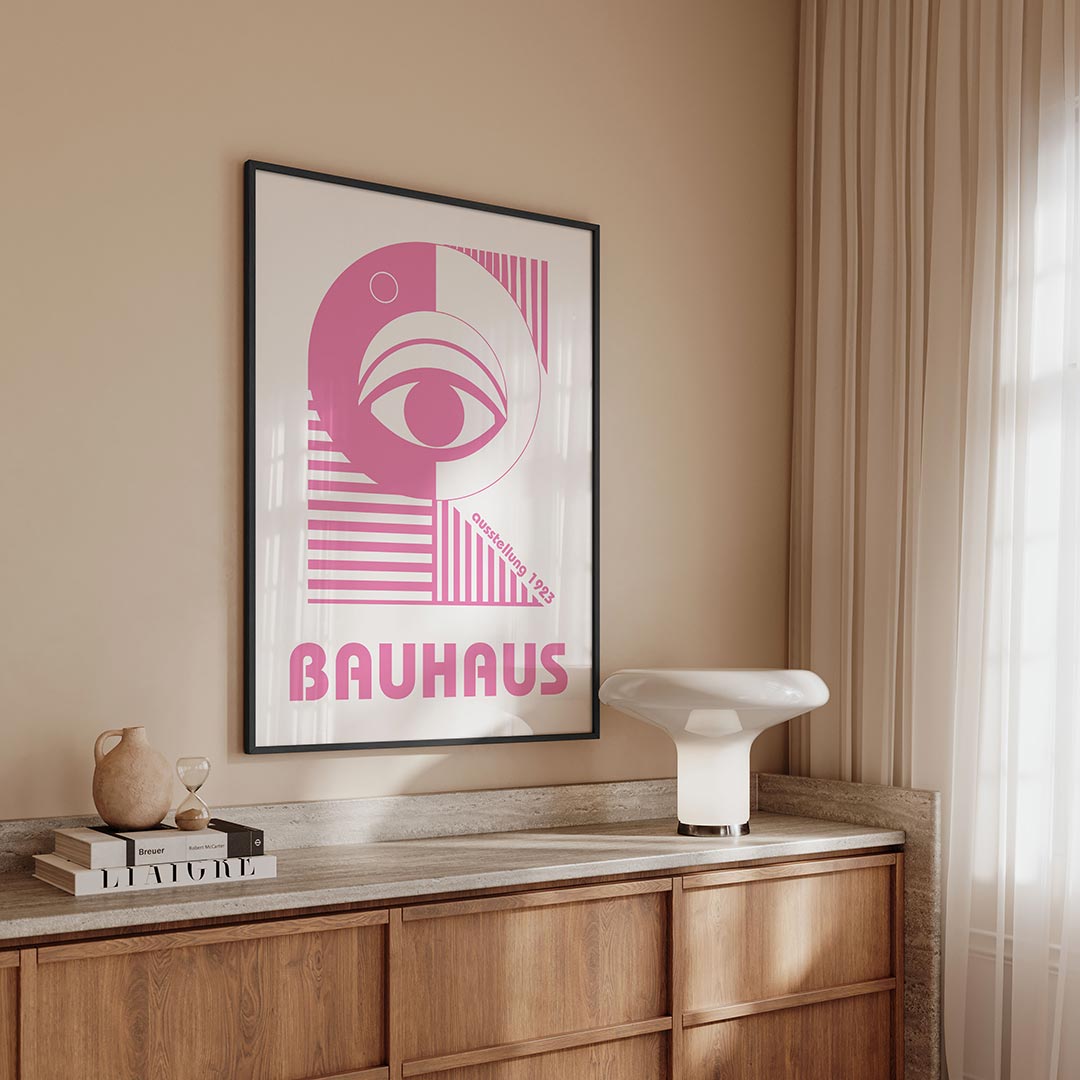 Oog en lijnen Poster
