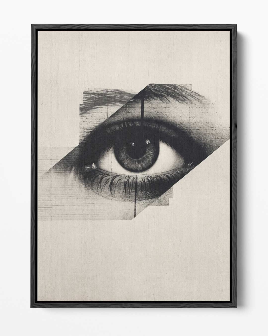 Oog van Mysterie Kunstwerk-canvas-dibond-plexiglas-wanddecoratie-WallArtistic
