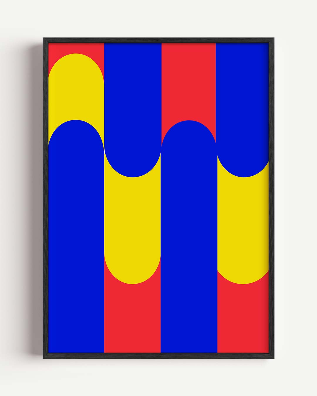 Kleurrijke Geometrische Vibes Poster