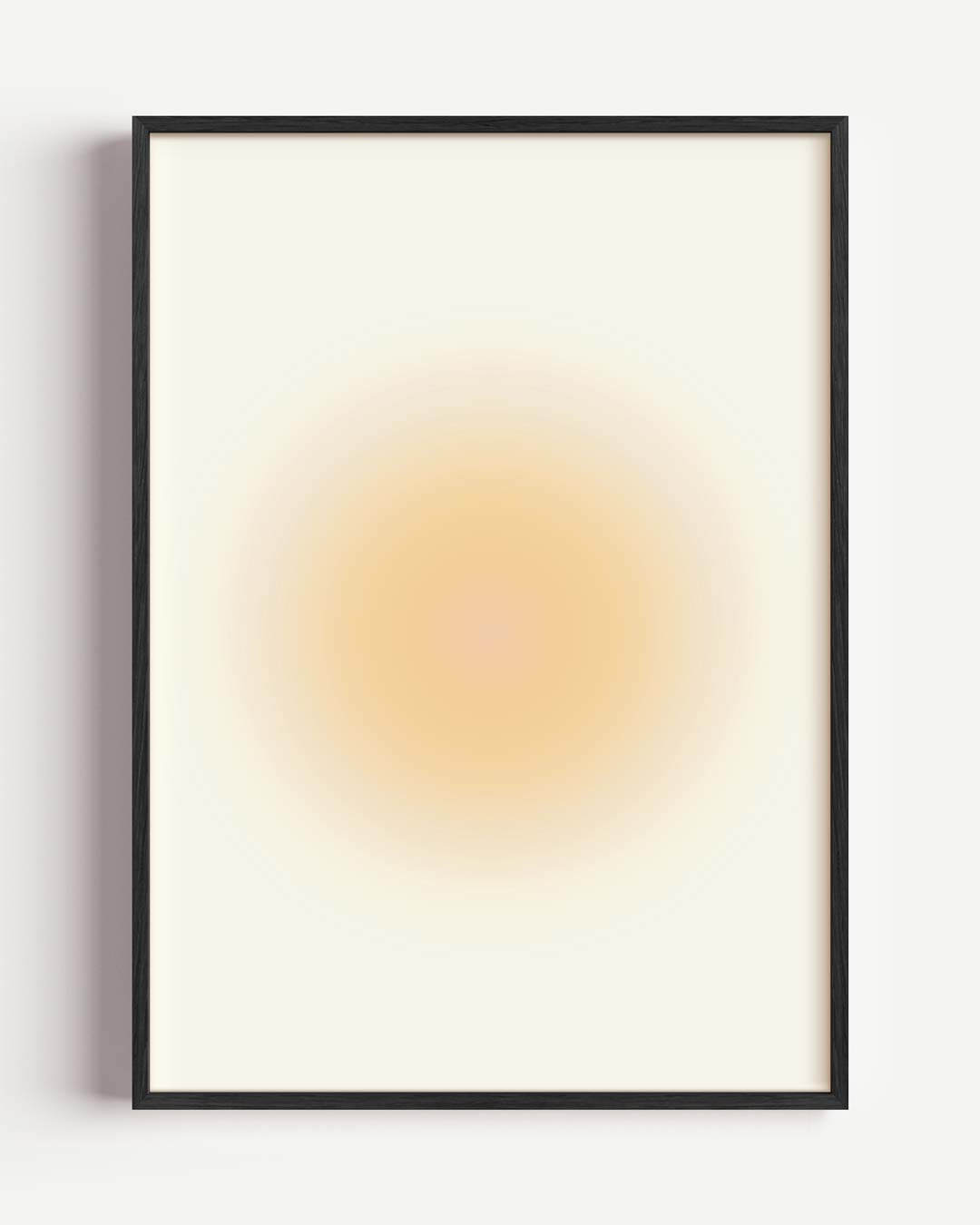 Zonnige Zonsondergang Poster
