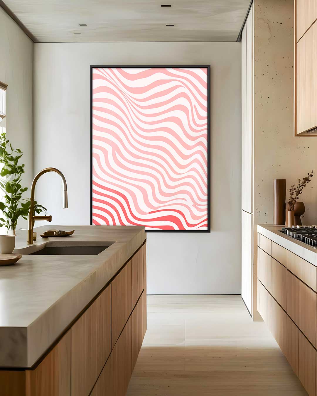 Zwoele Golven Kunstwerk-canvas-dibond-plexiglas-wanddecoratie-WallArtistic