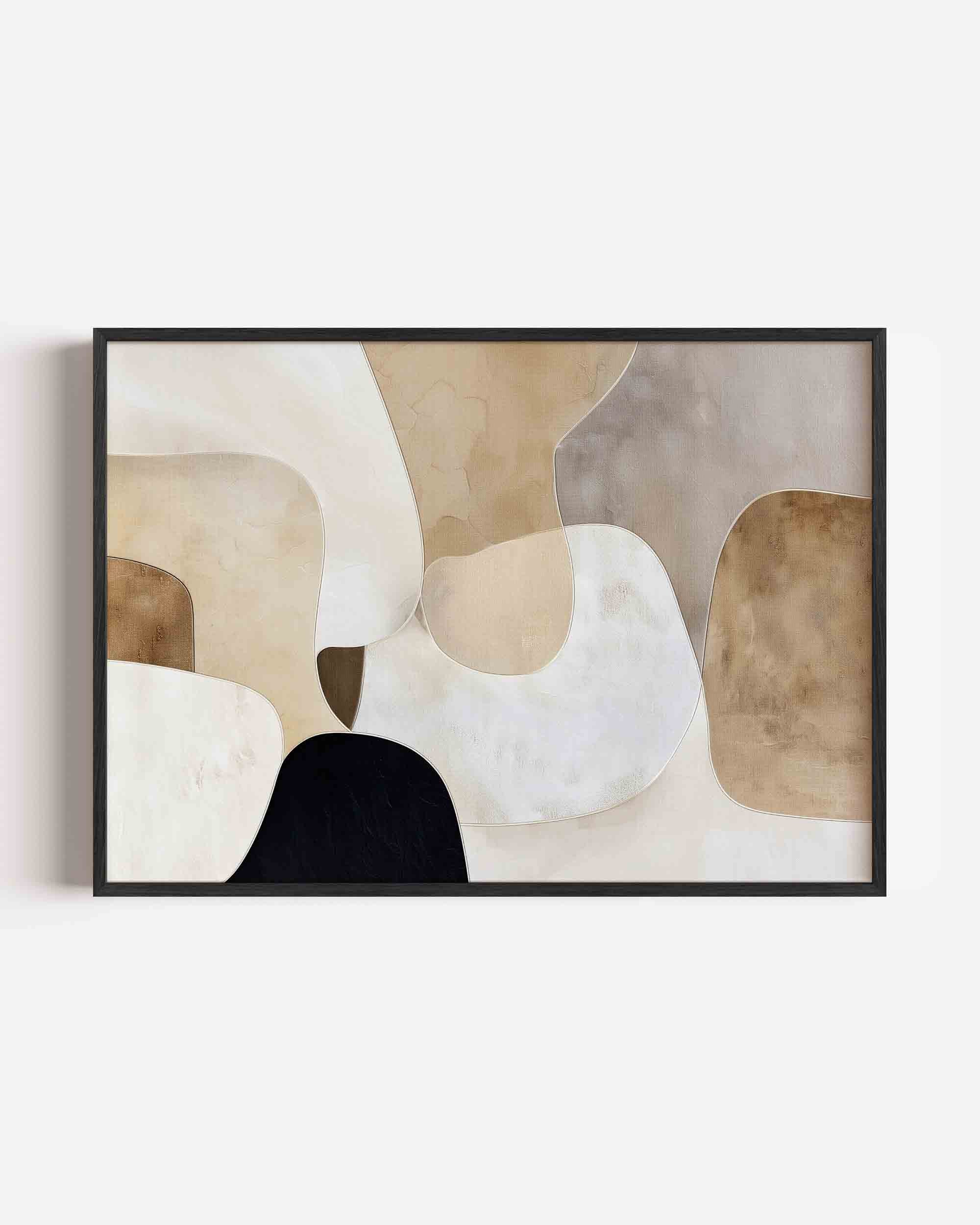 Abstracte vormen Poster