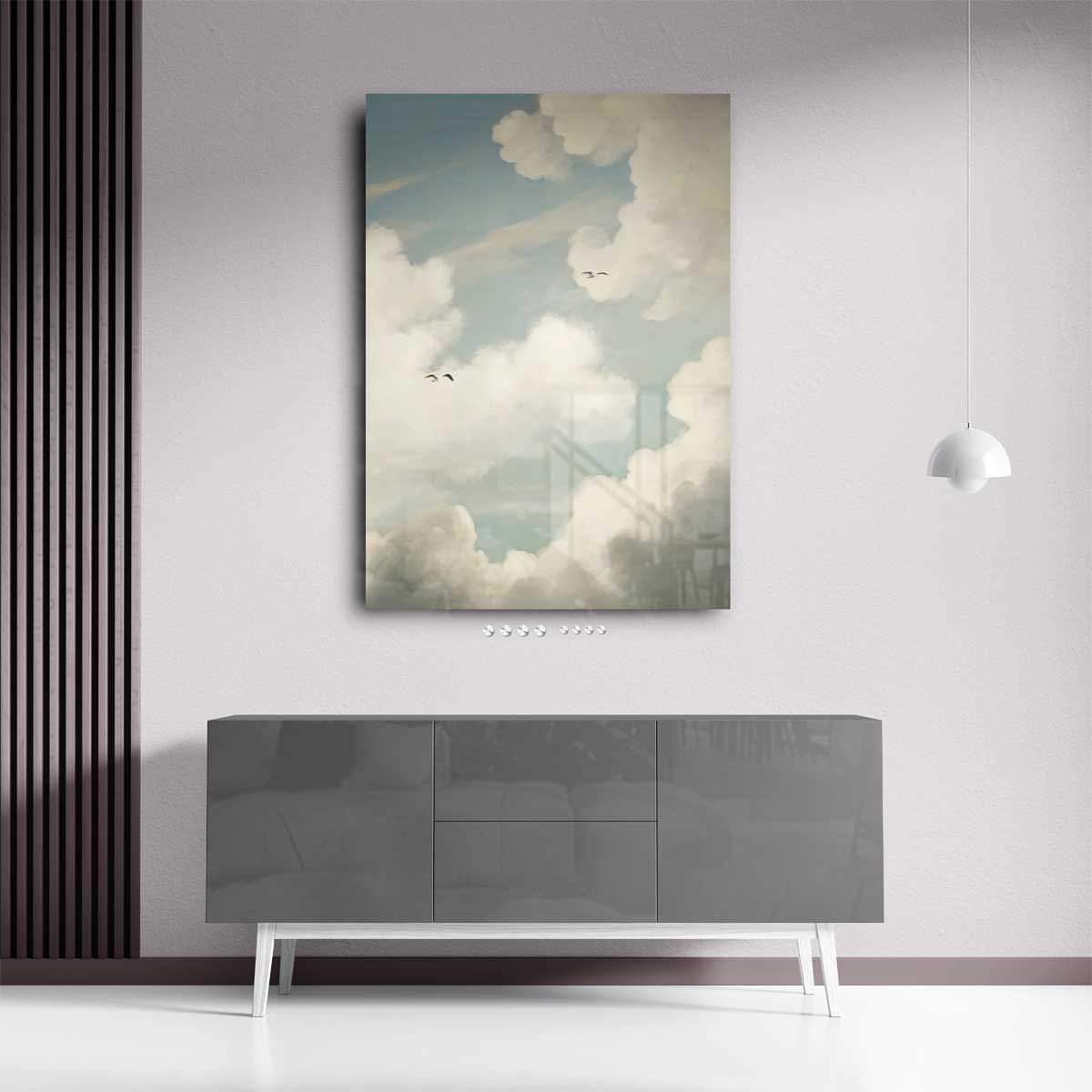 Dromerige Hemel Kunstwerk-canvas-dibond-plexiglas-wanddecoratie-WallArtistic