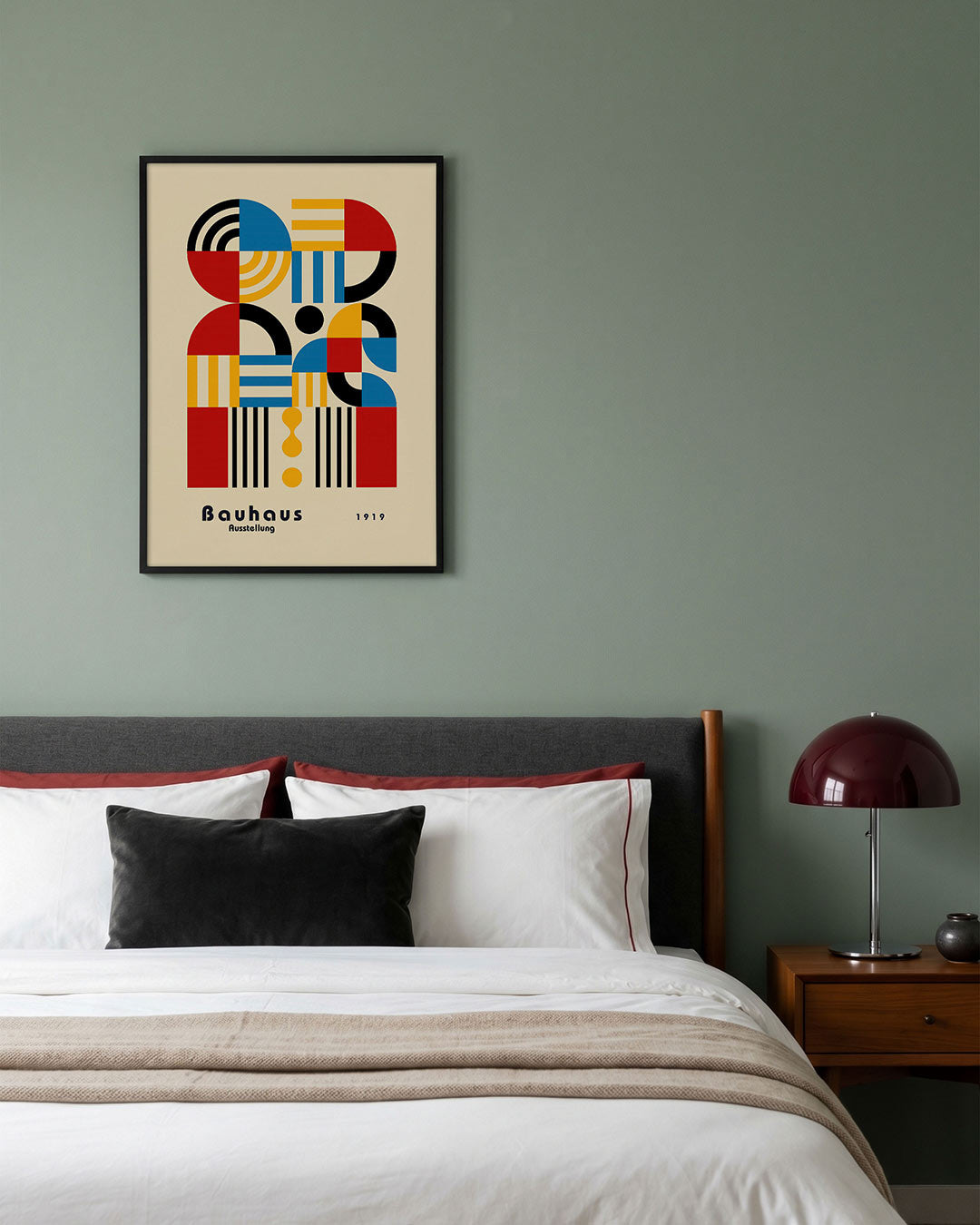 Vormen en kleurvlakken Poster