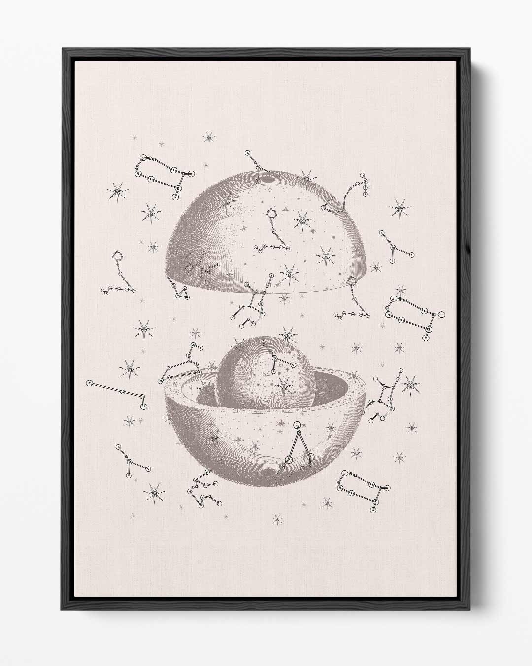Hemels Sferen Kunstwerk-canvas-dibond-plexiglas-wanddecoratie-WallArtistic