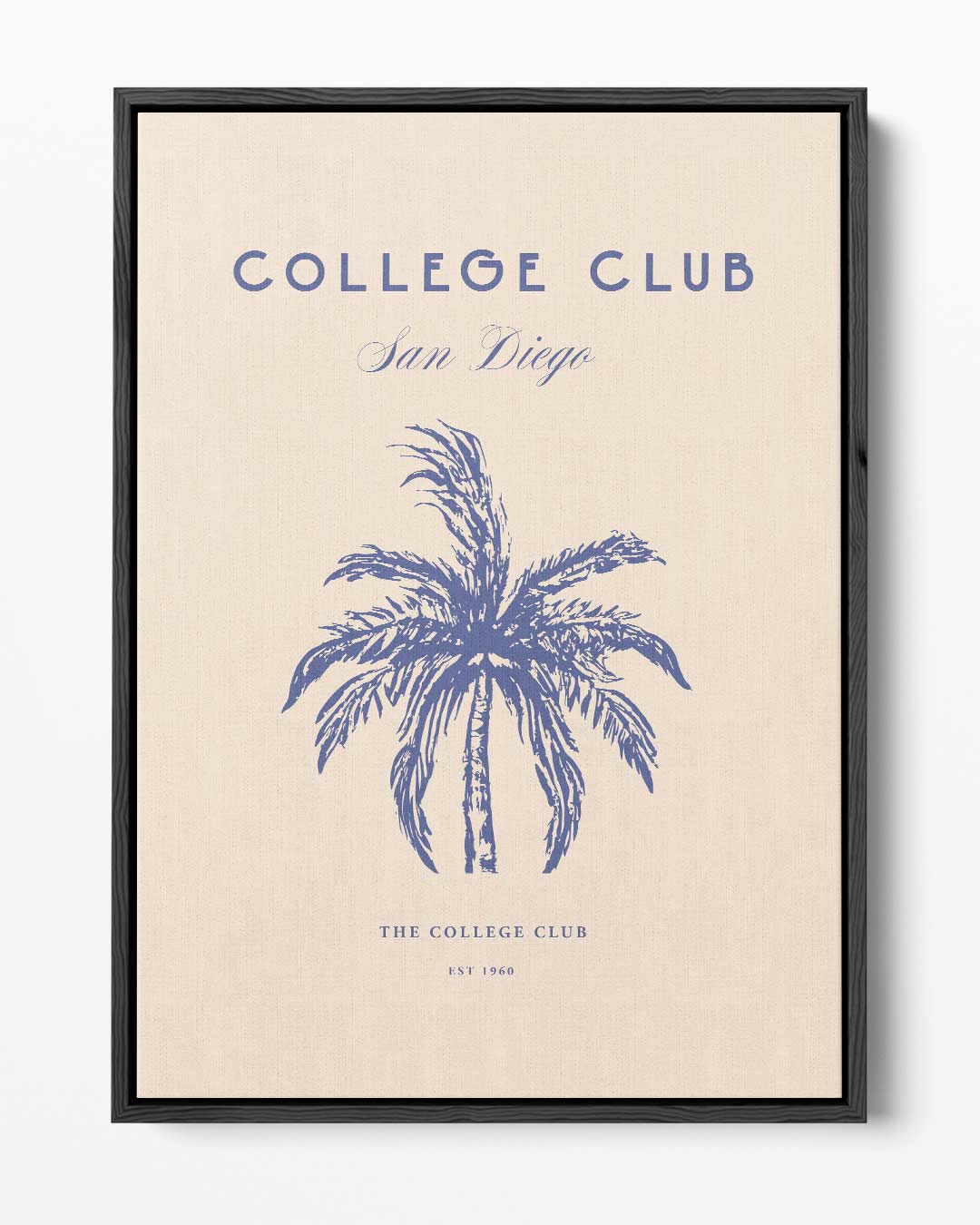 College Club San Diego Poster