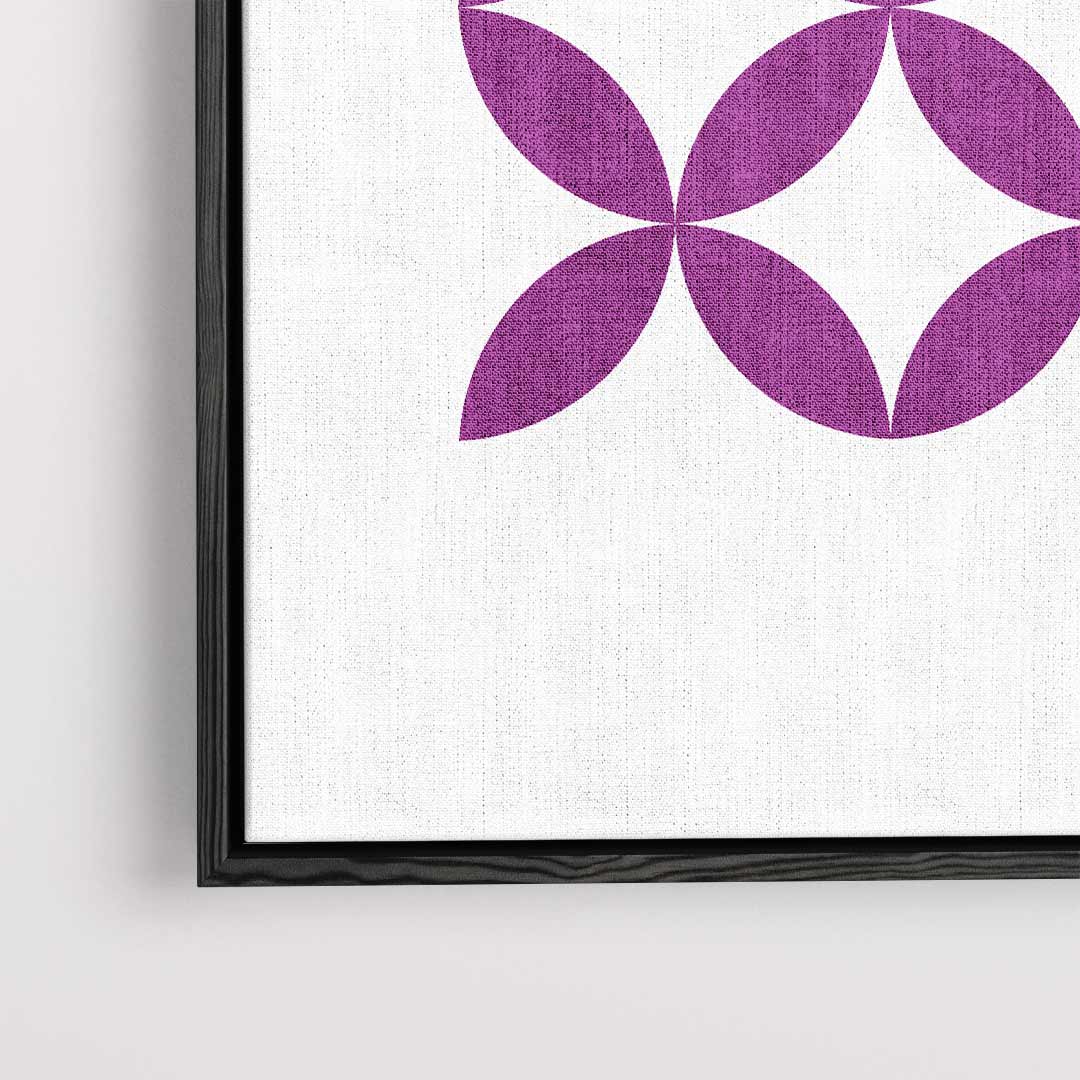Kleurrijke Geometrische Patronen Kunstwerk-canvas-dibond-plexiglas-wanddecoratie-WallArtistic
