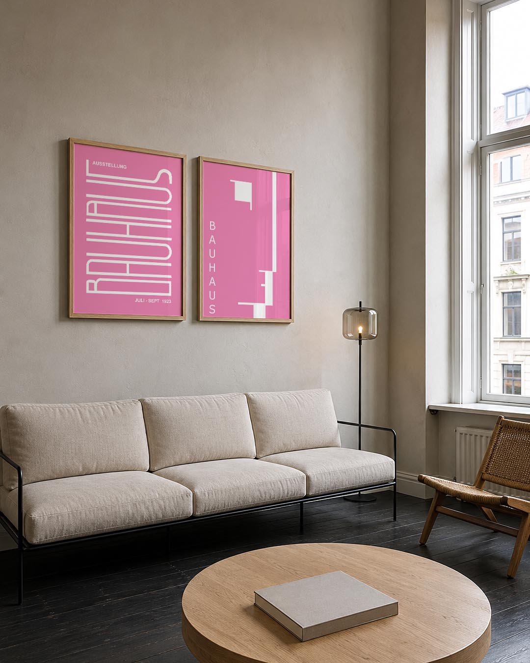Lijnen en kleurvlakken Posterset