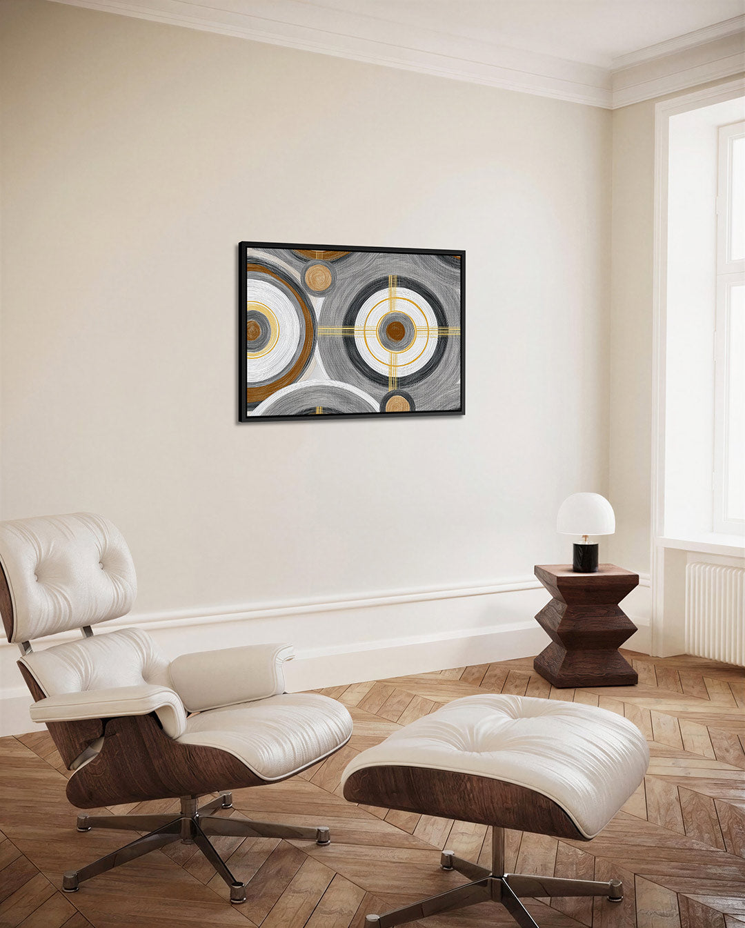 Cirkelpatronen Kunstwerk