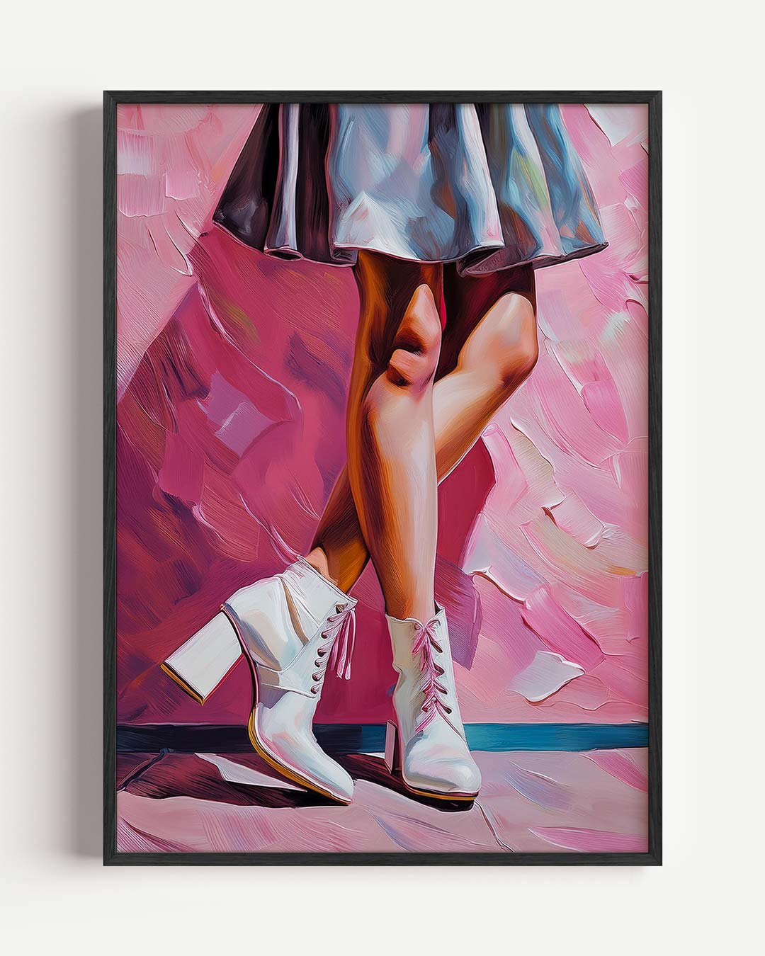 Stijlvolle Mode-Illustratie Poster