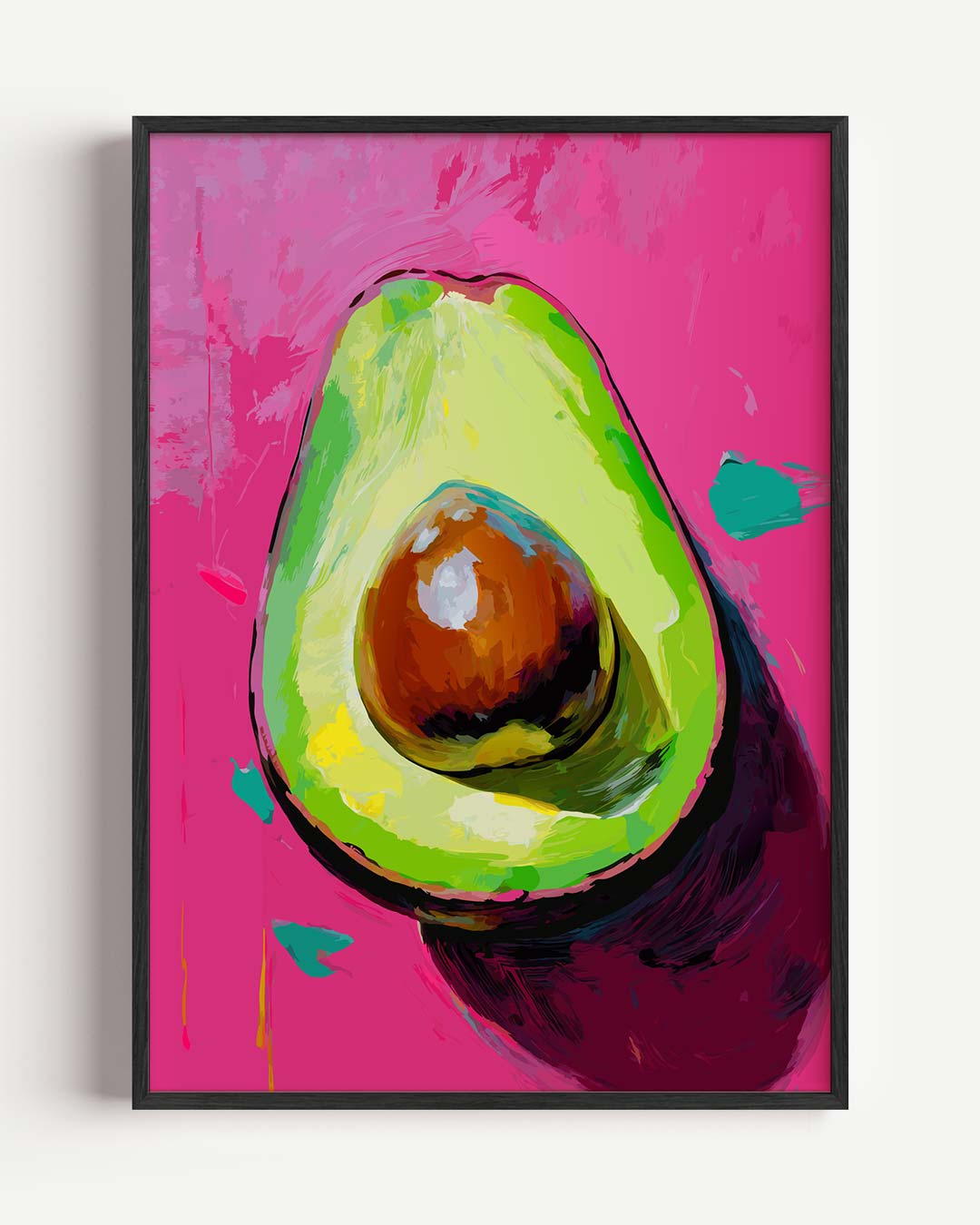Avocado Art Poster