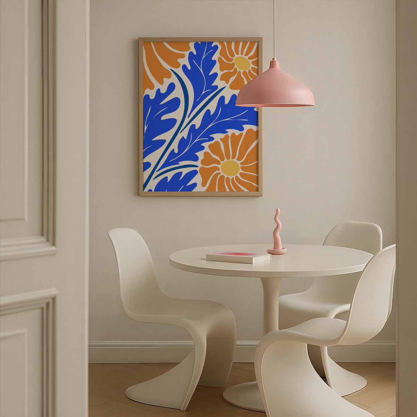 Kleurrijke Bloemenharmonie Poster