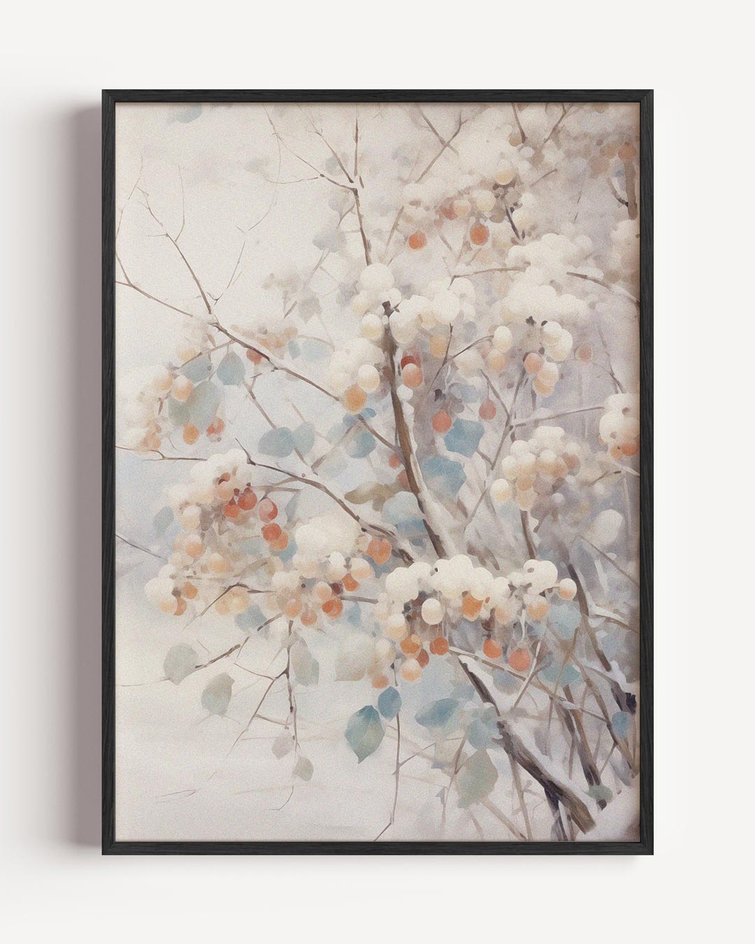 Winterse Natuurschoonheid Poster-WallArtistic