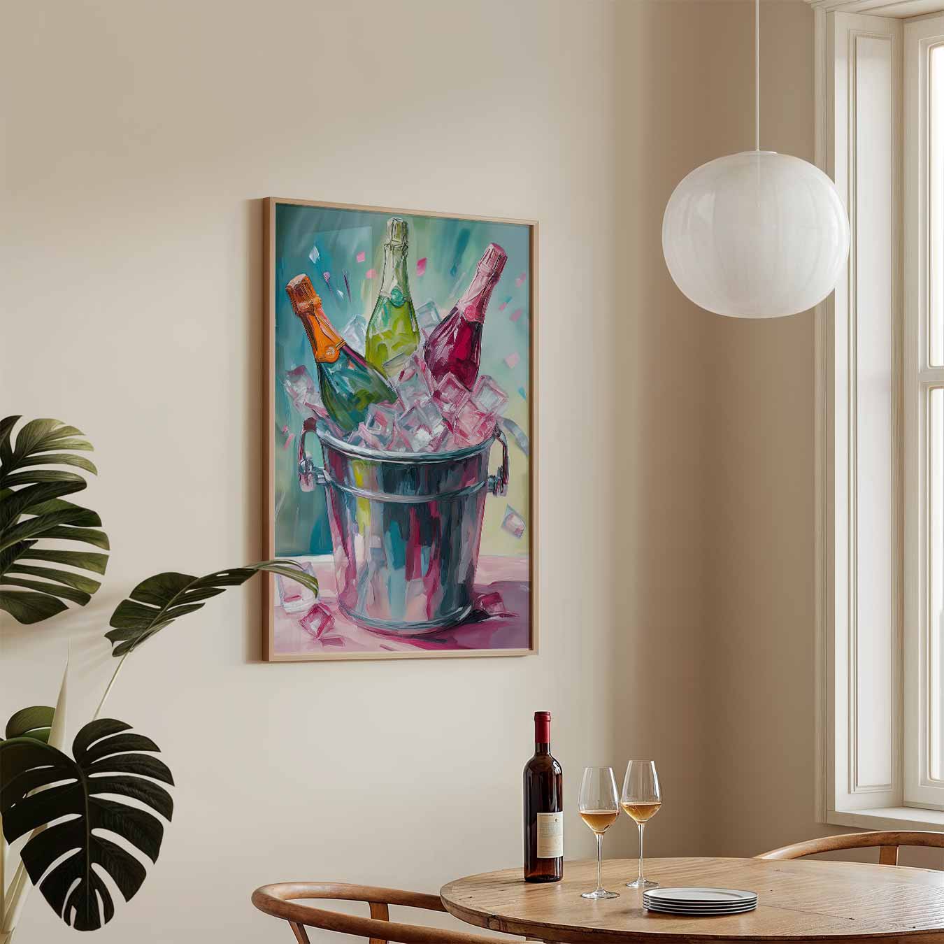 Bubbly Celebration Poster