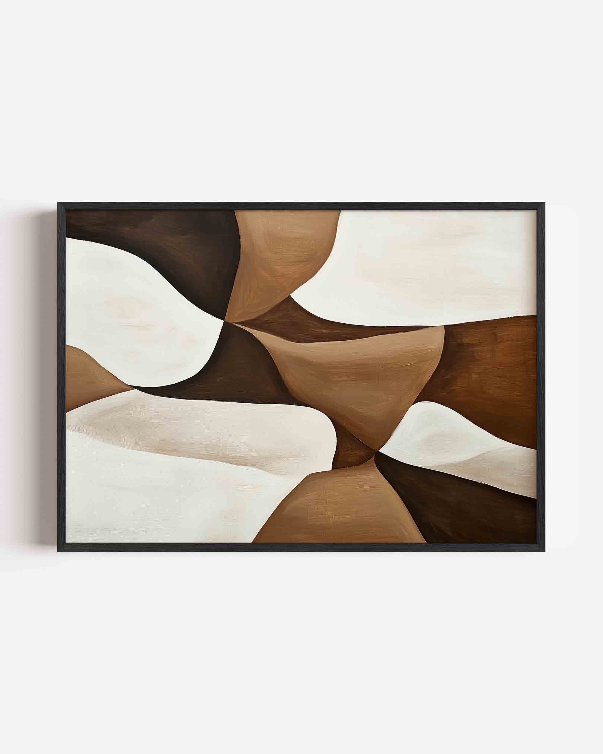 Abstracte vormen Poster