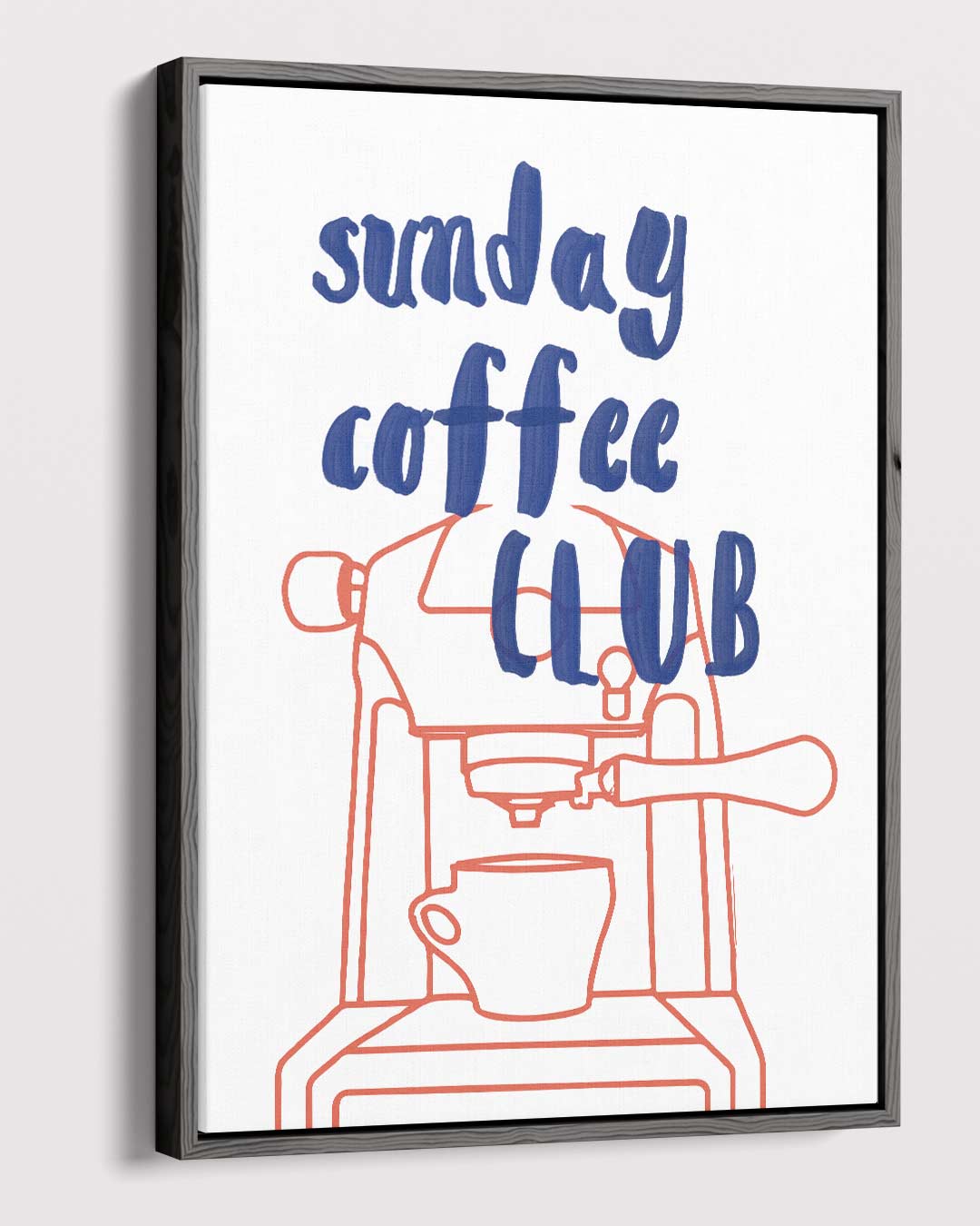 Zondag Koffie Club Poster