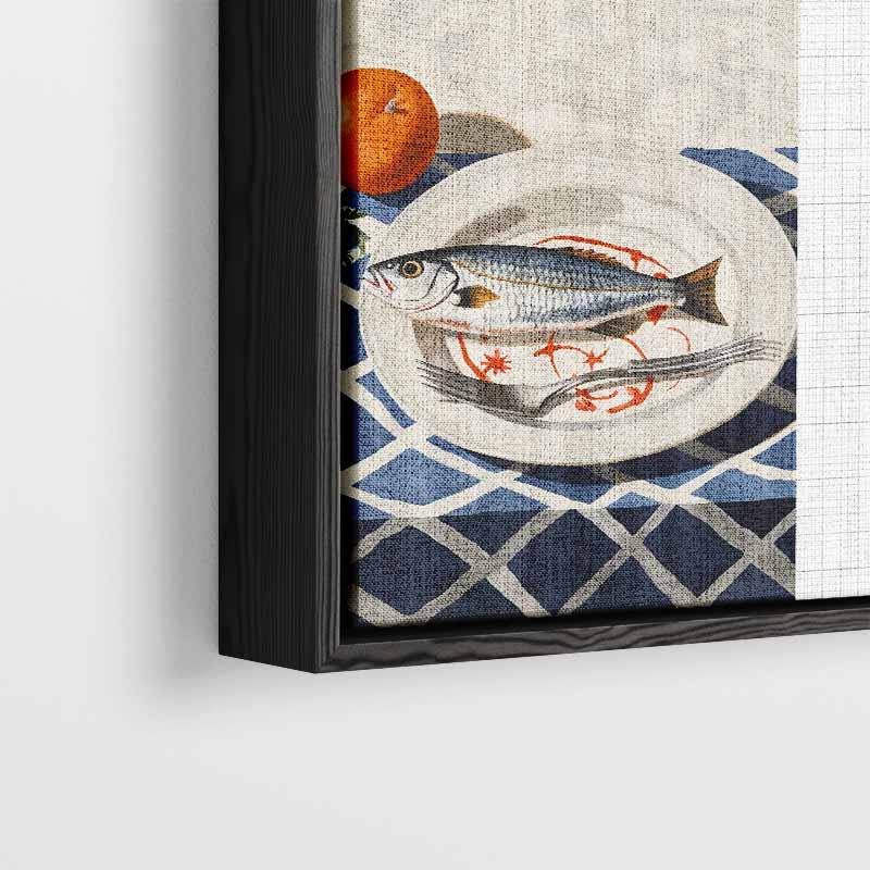 Zeevruchten Op Een Bord Kunstwerk-canvas-dibond-plexiglas-wanddecoratie-WallArtistic