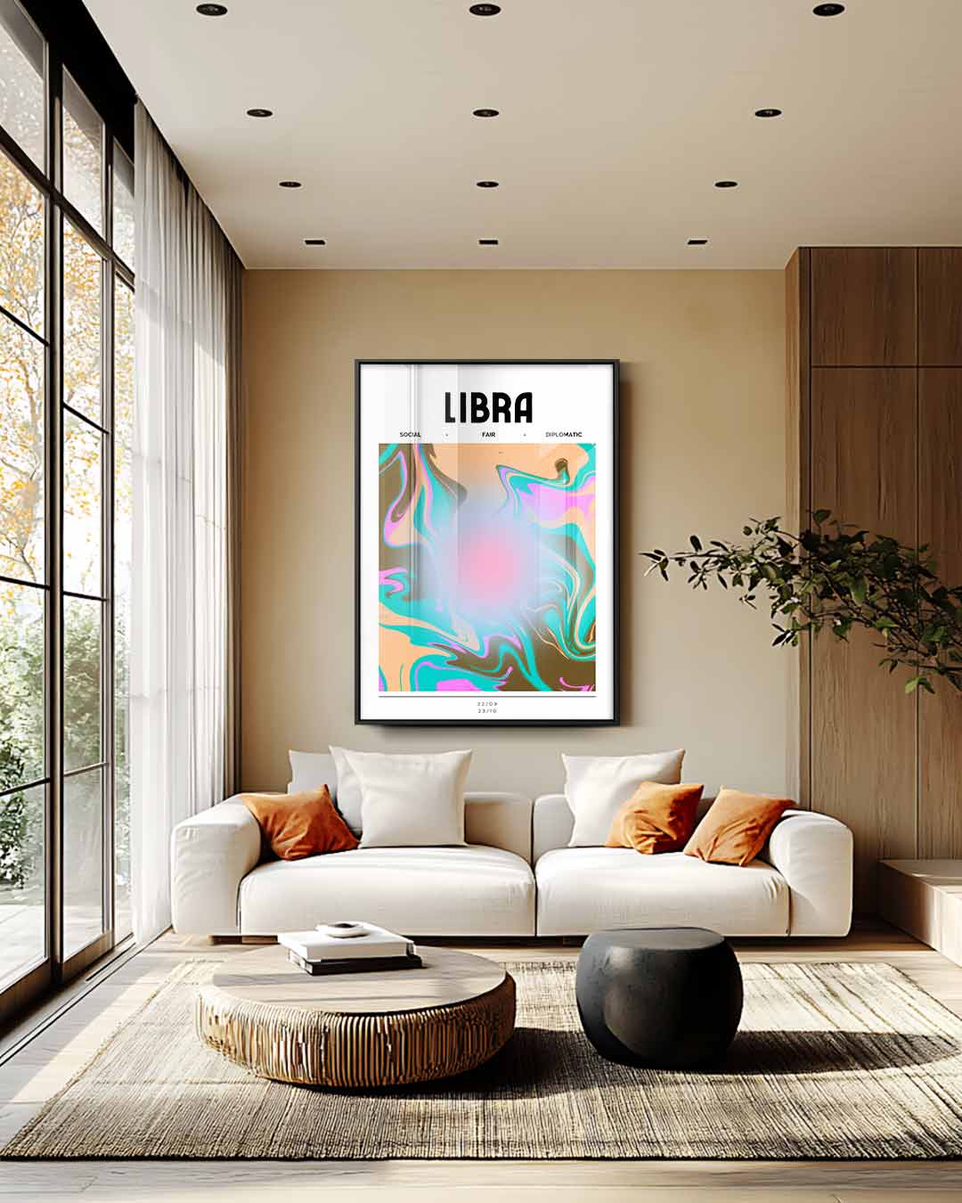 Abstract kunstwerk Kunstwerk-canvas-dibond-plexiglas-wanddecoratie-WallArtistic