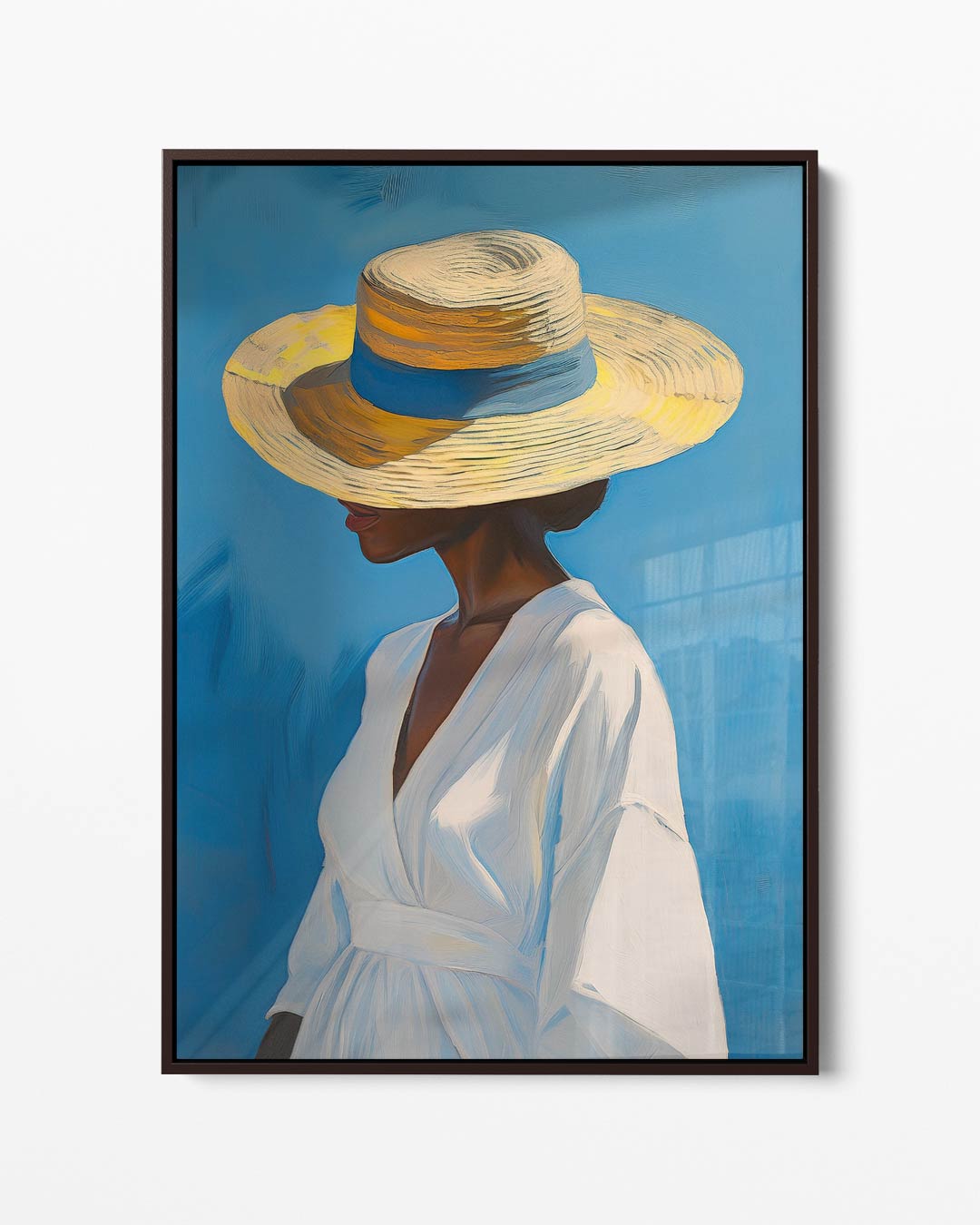 Zomer Glimlach Kunstwerk-canvas-dibond-plexiglas-wanddecoratie-WallArtistic