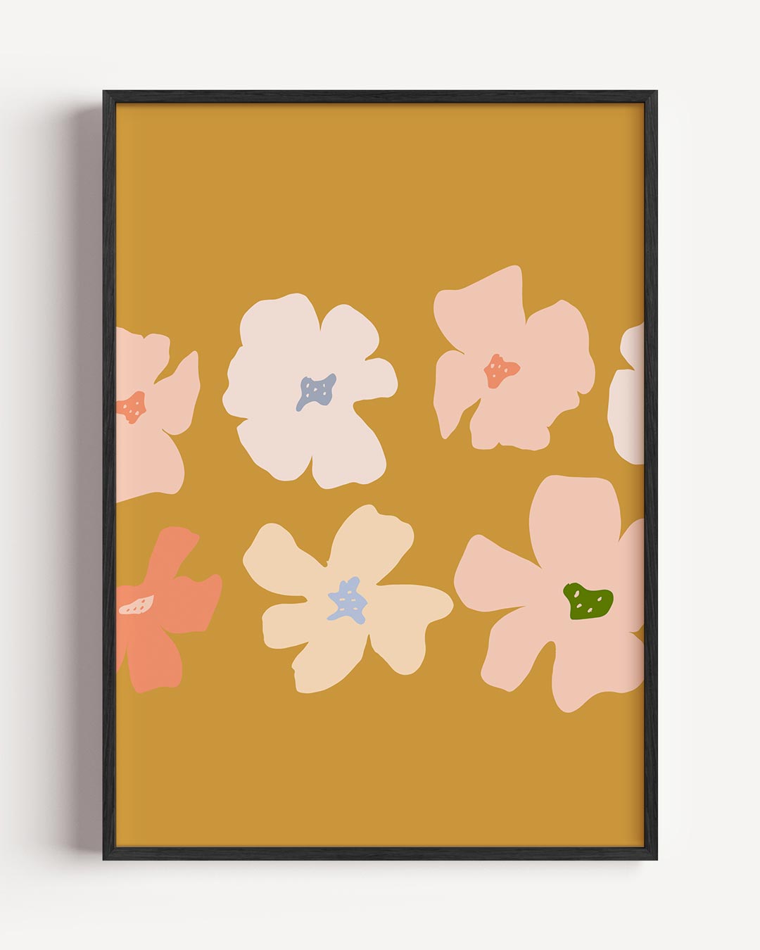 Bloemenpracht Moderne Poster-WallArtistic