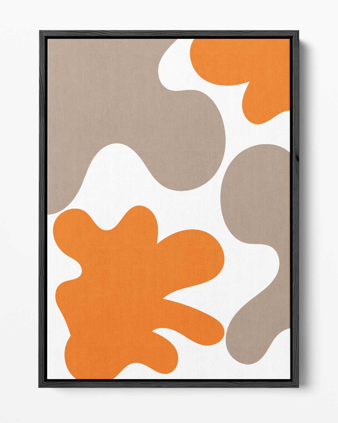 Vloeiende Vormen Abstract Kunstwerk-canvas-dibond-plexiglas-wanddecoratie-WallArtistic