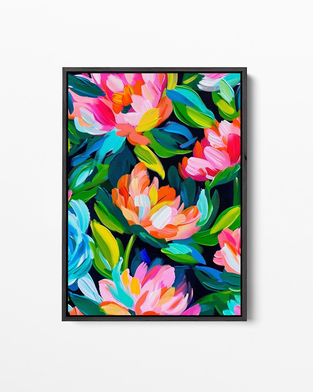 Kleurrijke bloemenpracht Kunstwerk