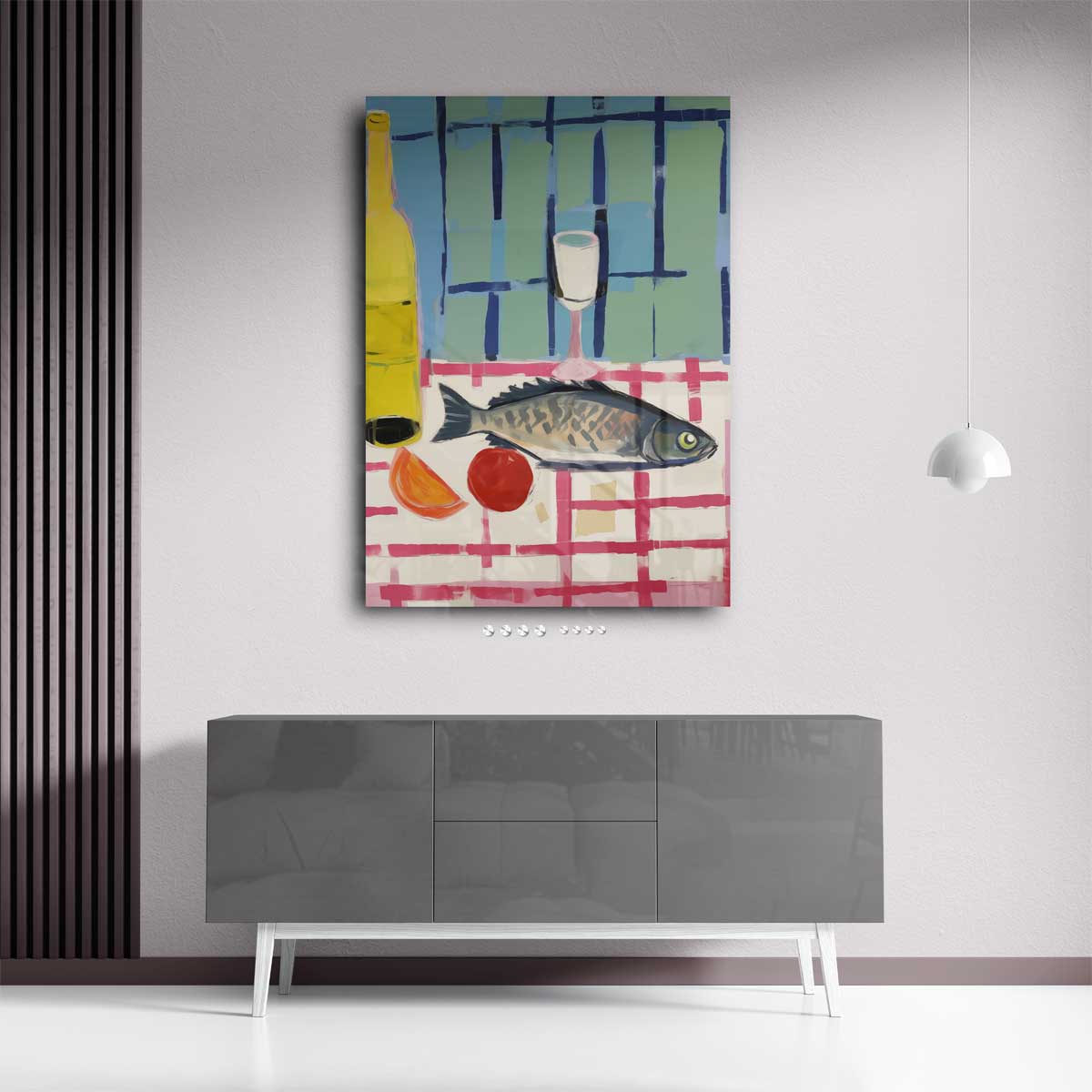 Mediterrane Tafereel Kunstwerk-canvas-dibond-plexiglas-wanddecoratie-WallArtistic